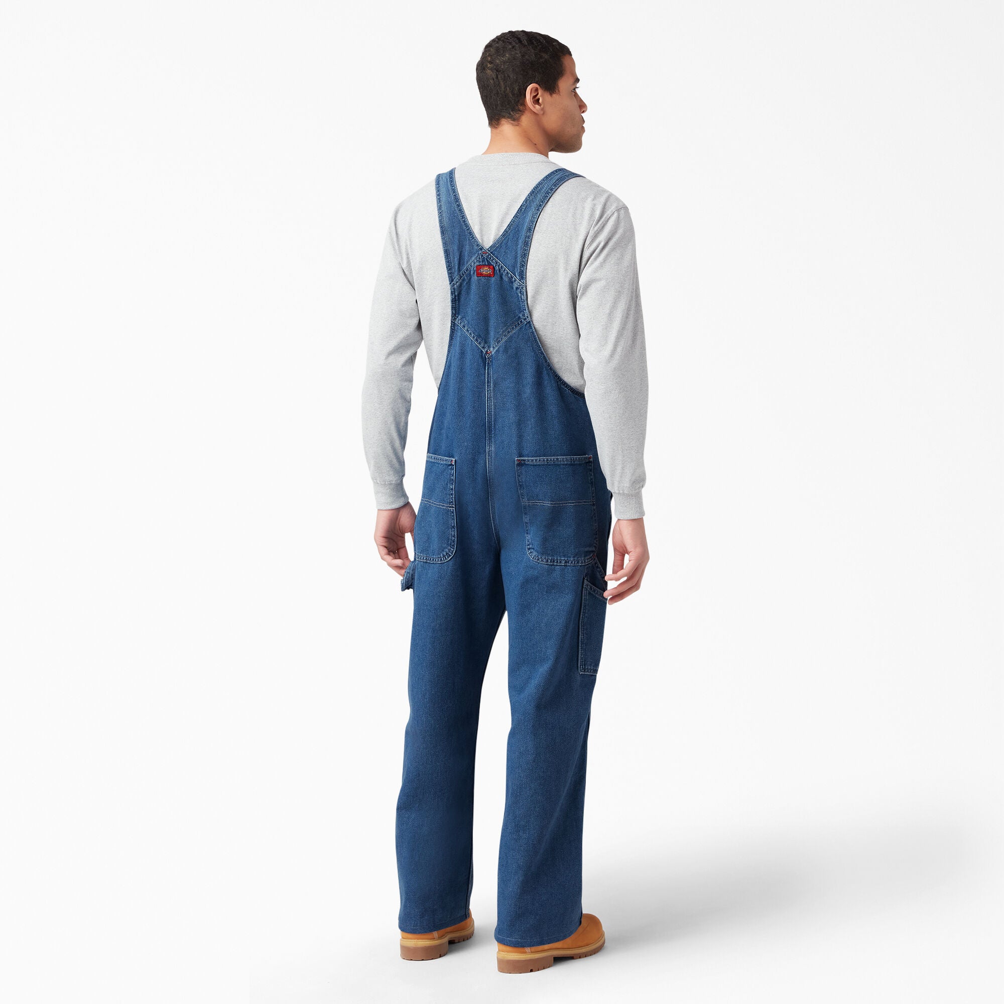 Stonewashed Indigo Bib Overalls - Image 2