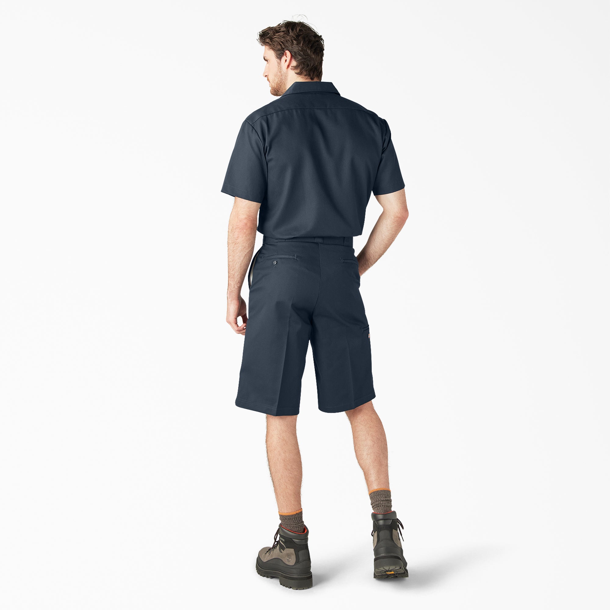 Loose Fit Flat Front Work Shorts. 13 - Image 5