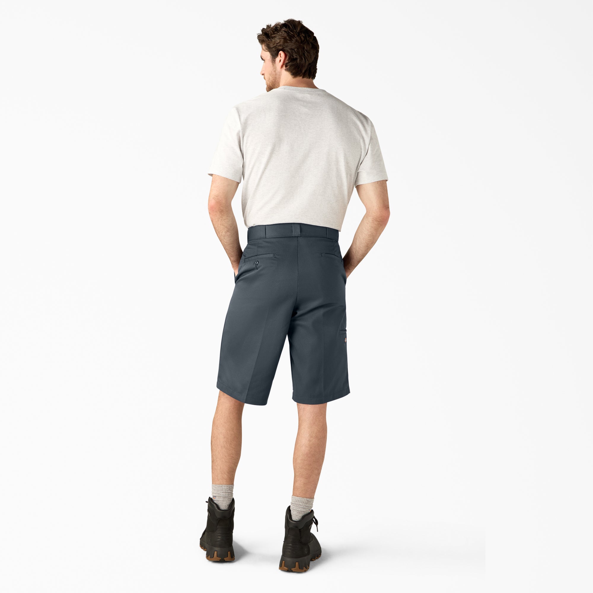 Loose Fit Flat Front Work Shorts. 13 - Image 6