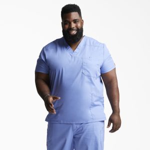 Men's EDS Signature V-Neck Scrub Top