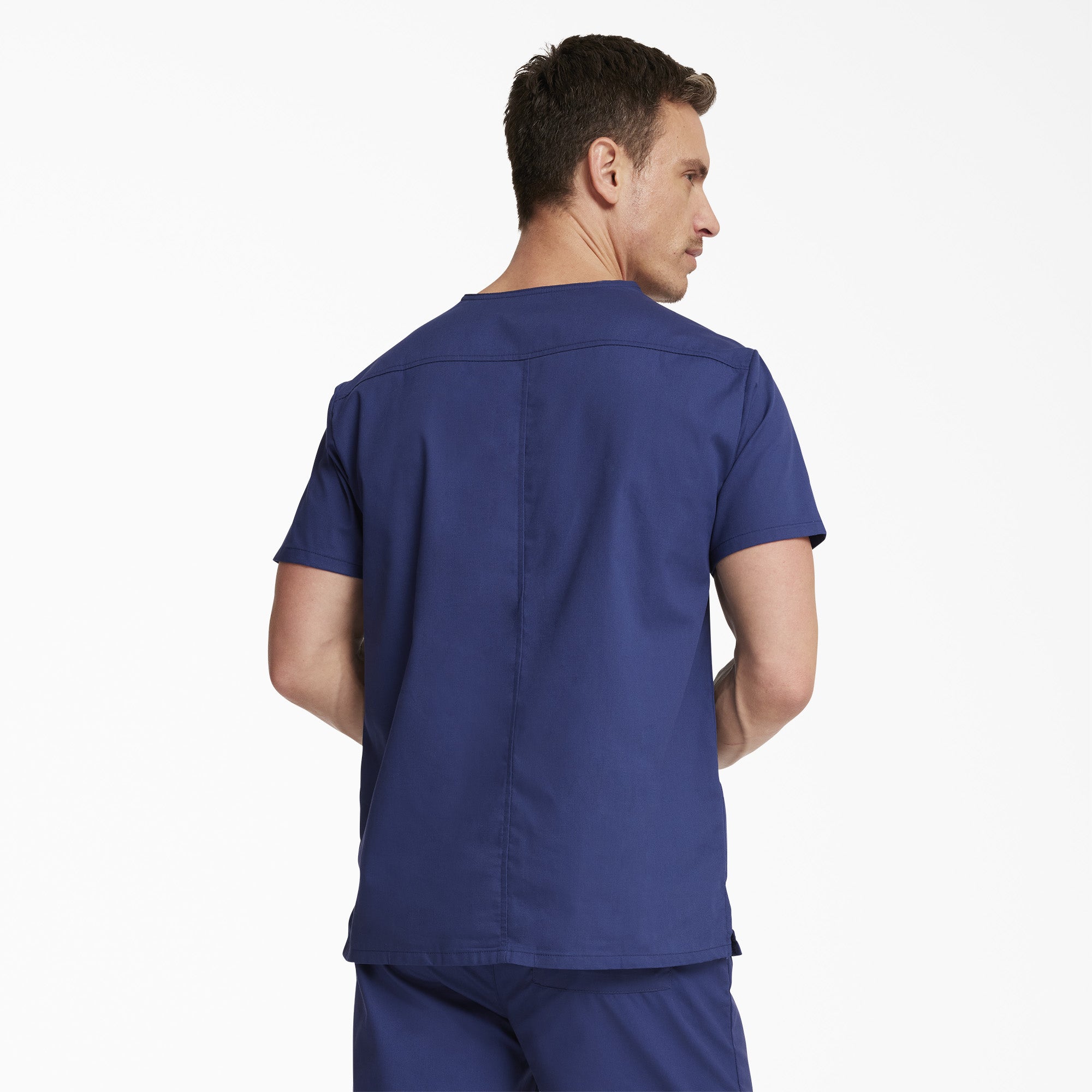 Men's EDS Signature V-Neck Scrub Top - Image 2