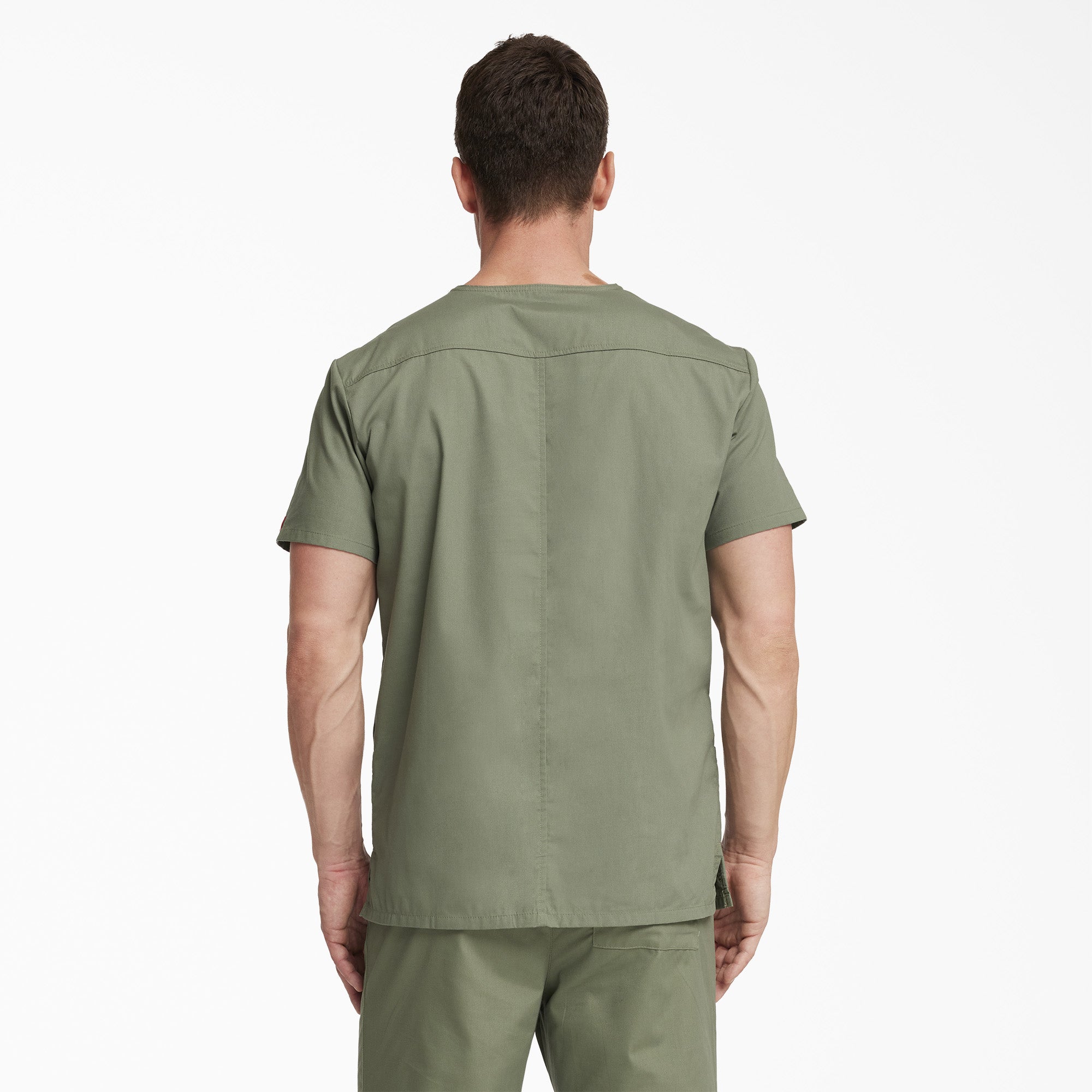 Men's EDS Signature V-Neck Scrub Top - Image 2