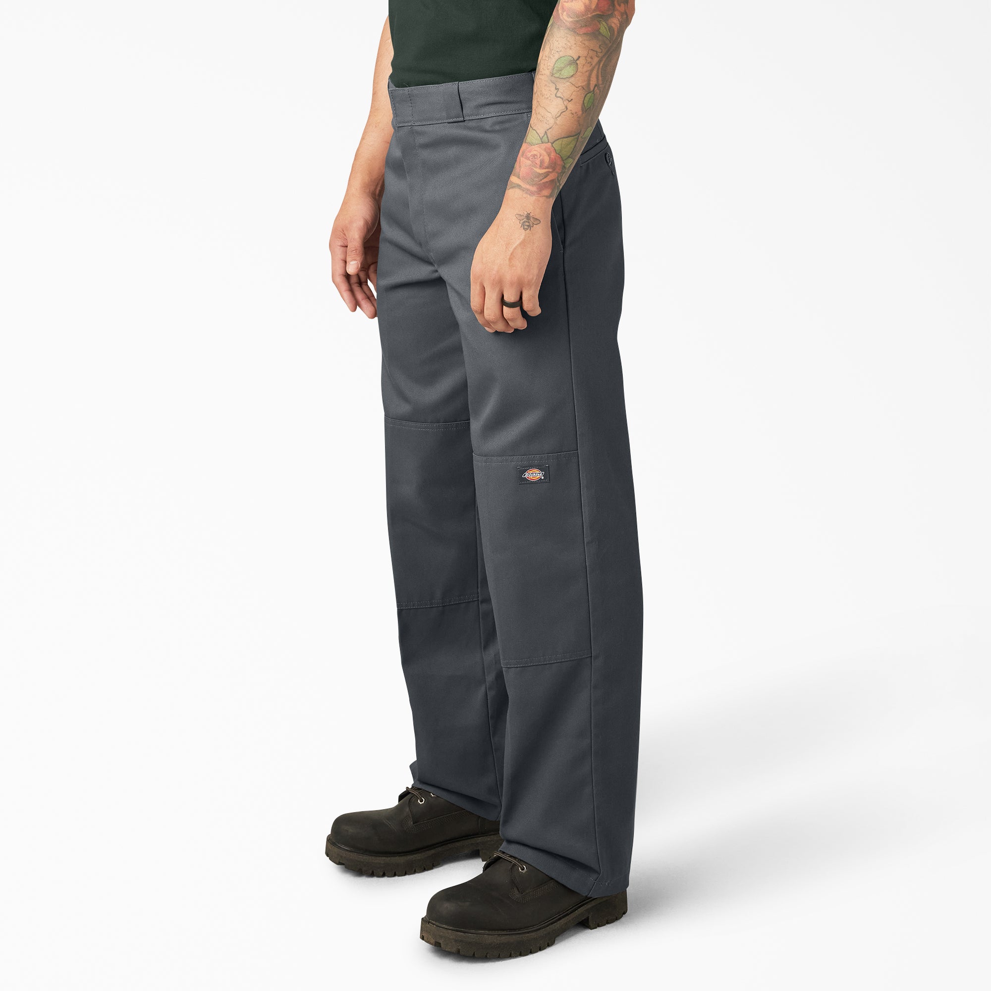 Loose Fit Double Knee Work Pants - Image 3