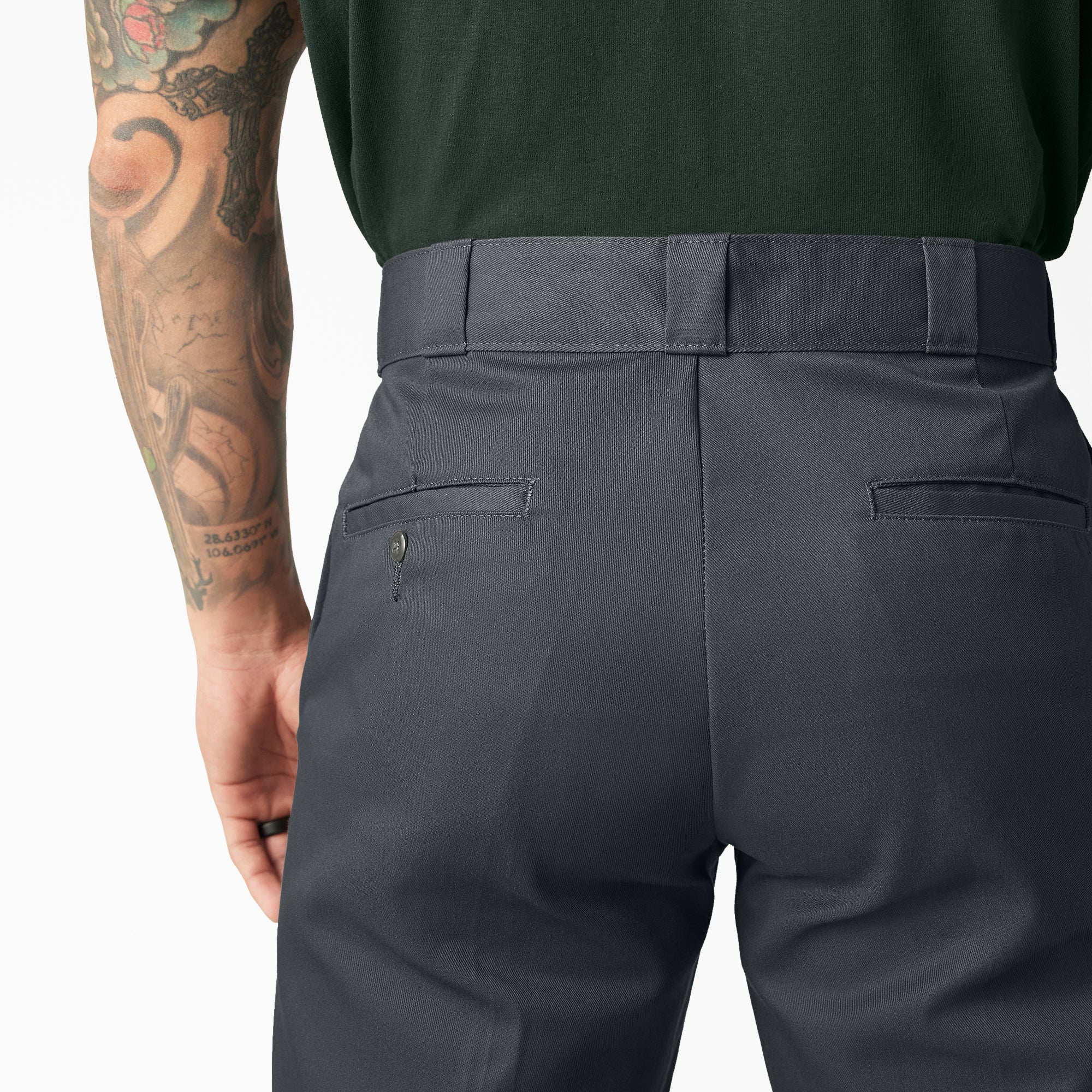 Loose Fit Double Knee Work Pants - Image 6