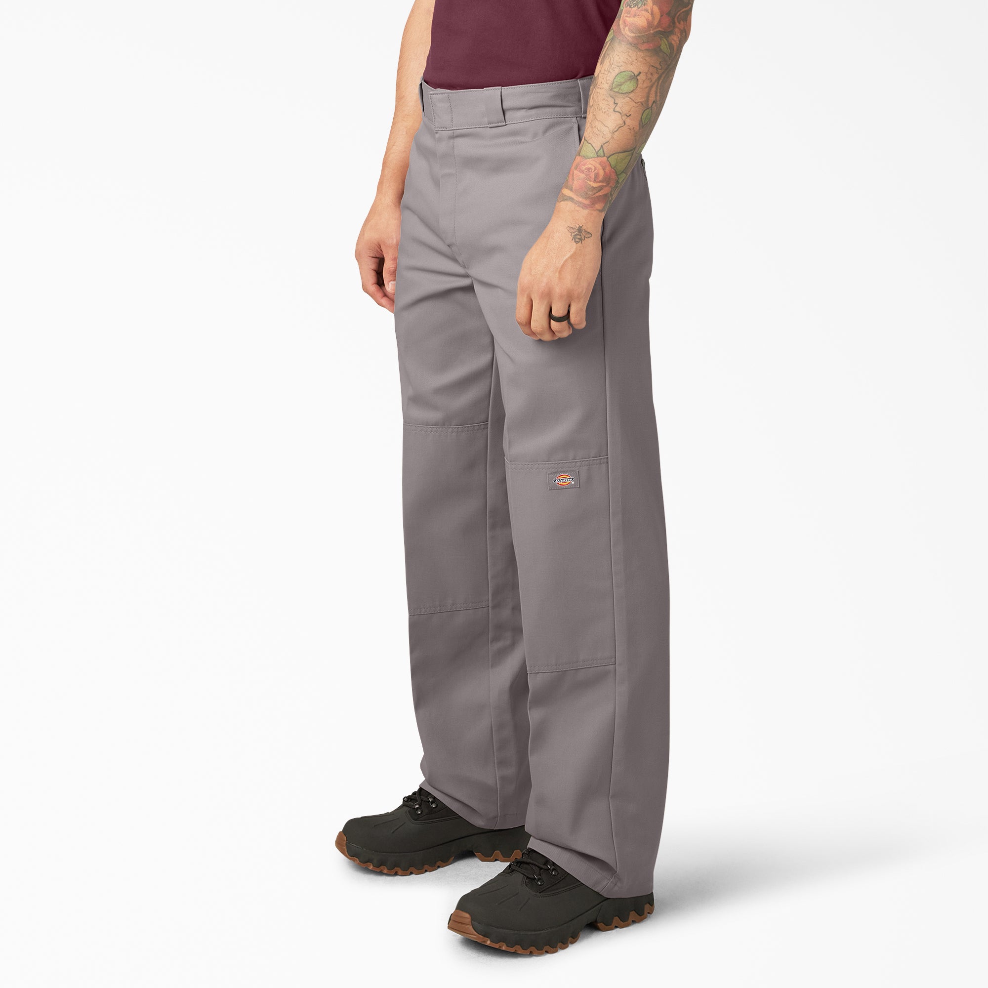 Loose Fit Double Knee Work Pants - Image 3