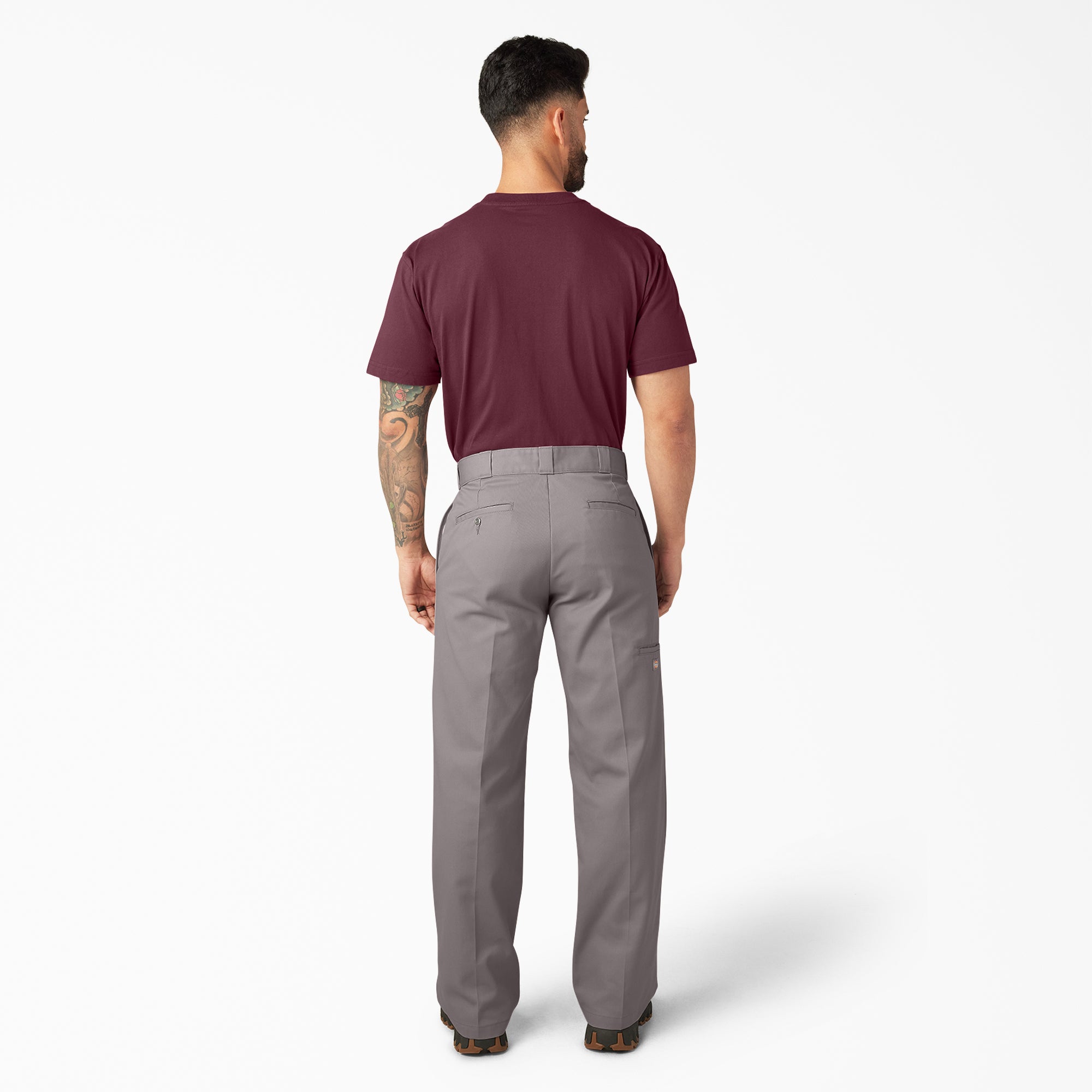 Loose Fit Double Knee Work Pants - Image 6
