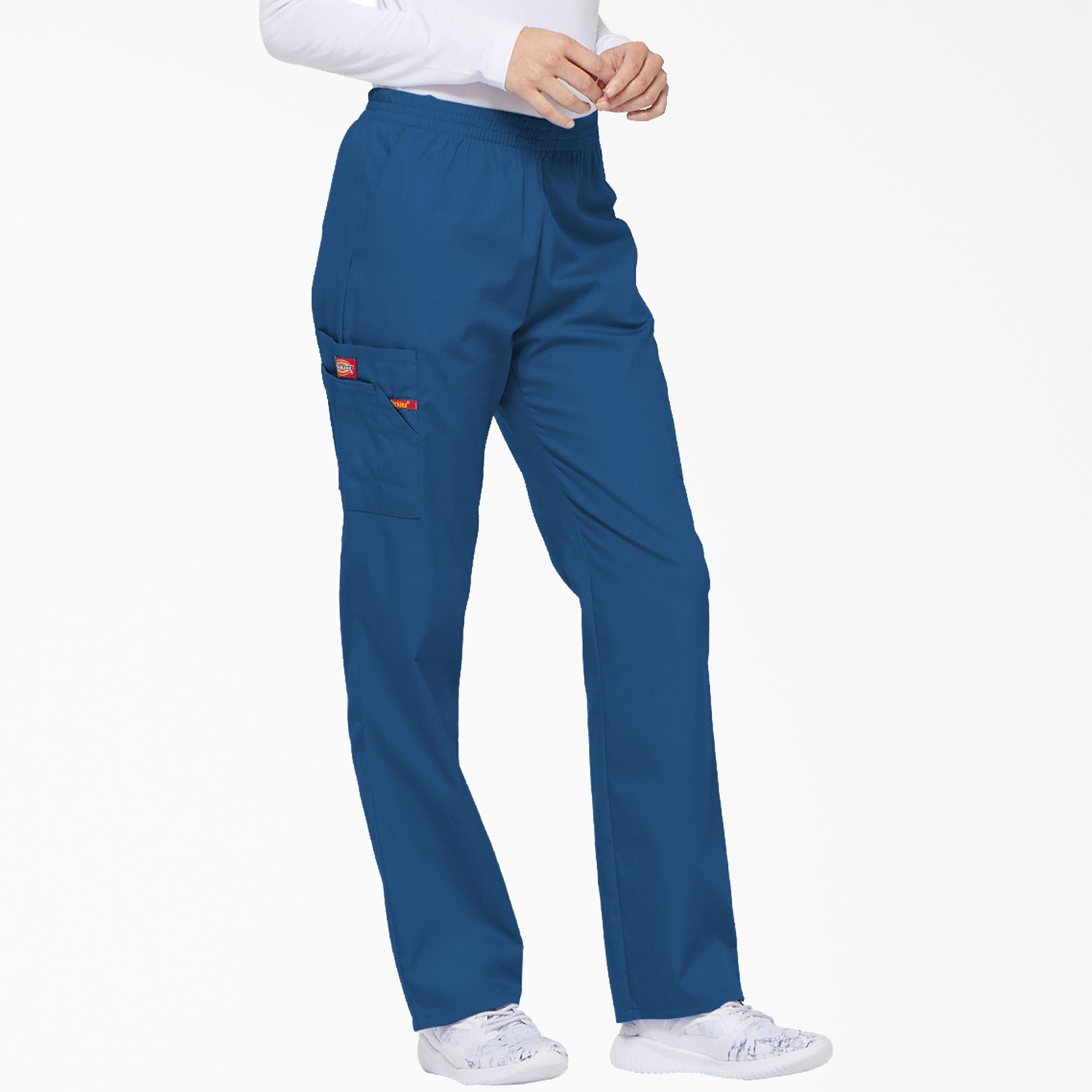 Women's EDS Signature Cargo Scrub Pants - Image 4