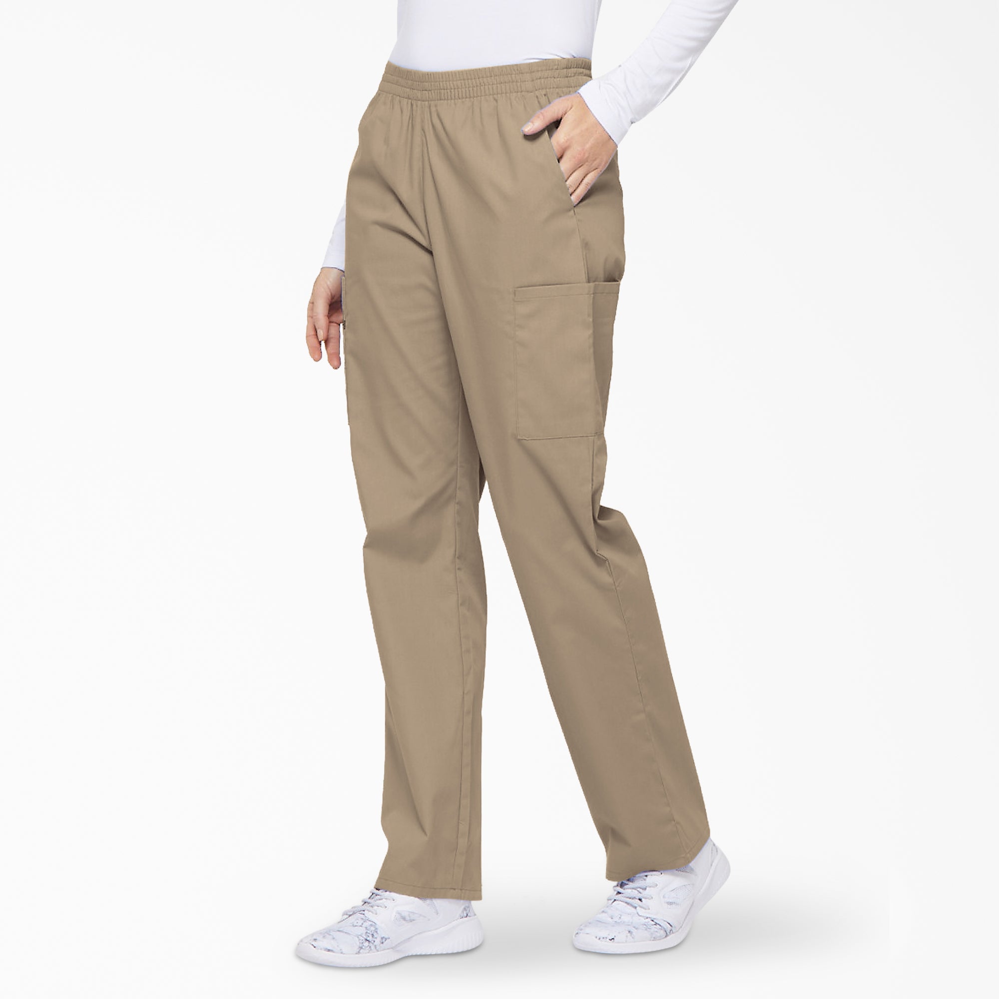 Women's EDS Signature Cargo Scrub Pants - Image 3
