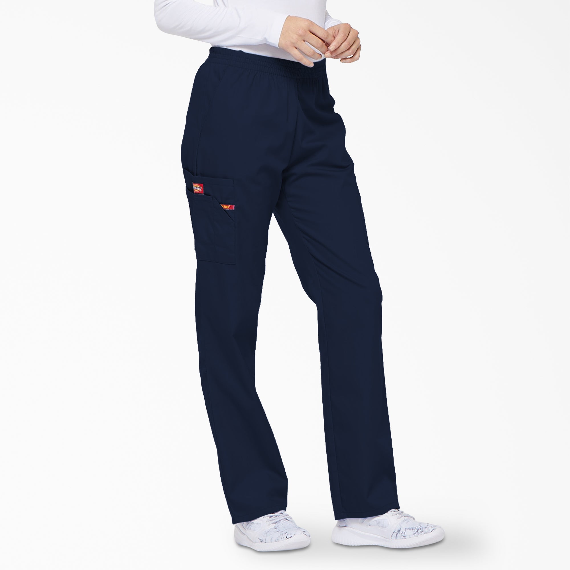 Women's EDS Signature Cargo Scrub Pants - Image 4