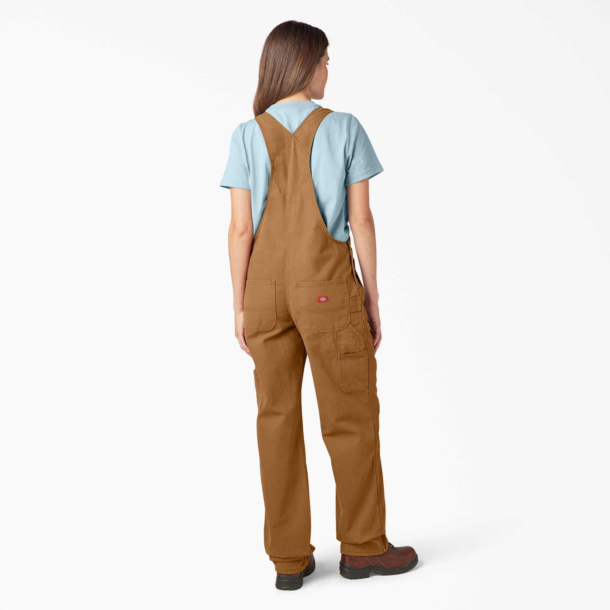 Women's Relaxed Fit Bib Overalls - Image 2