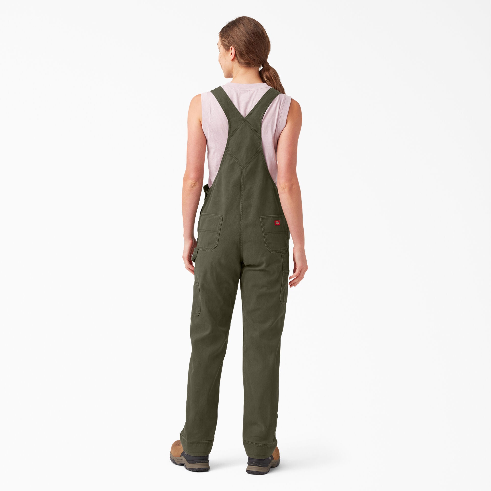 Women's Relaxed Fit Bib Overalls - Image 2