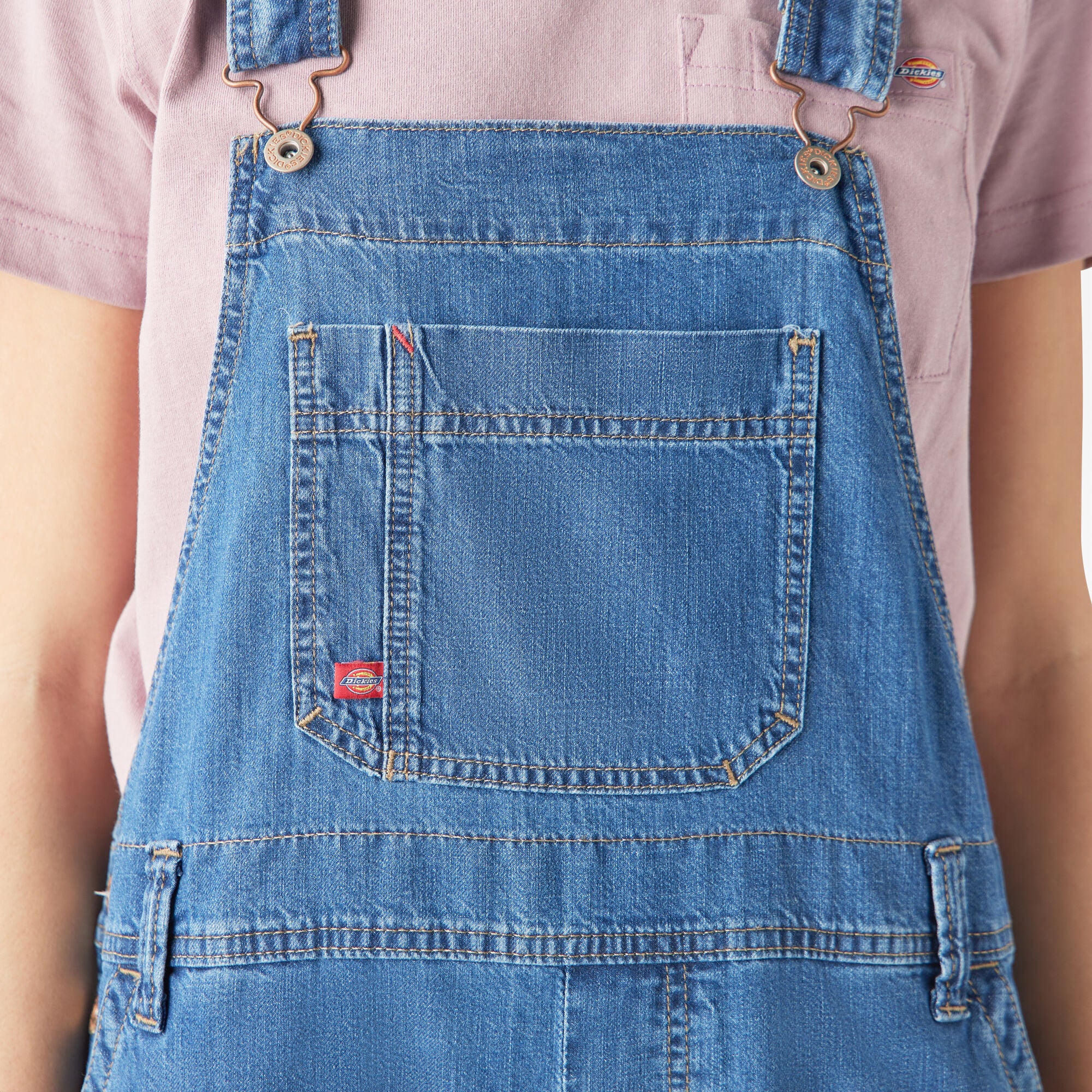 Women's Relaxed Fit Bib Overalls - Image 5