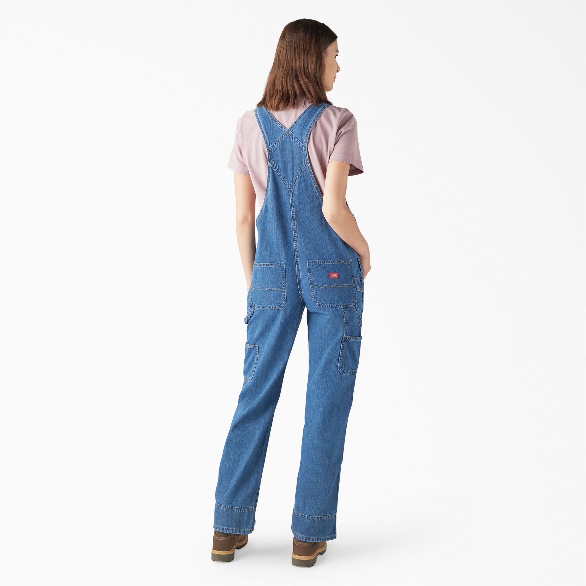 Women's Relaxed Fit Bib Overalls - Image 2