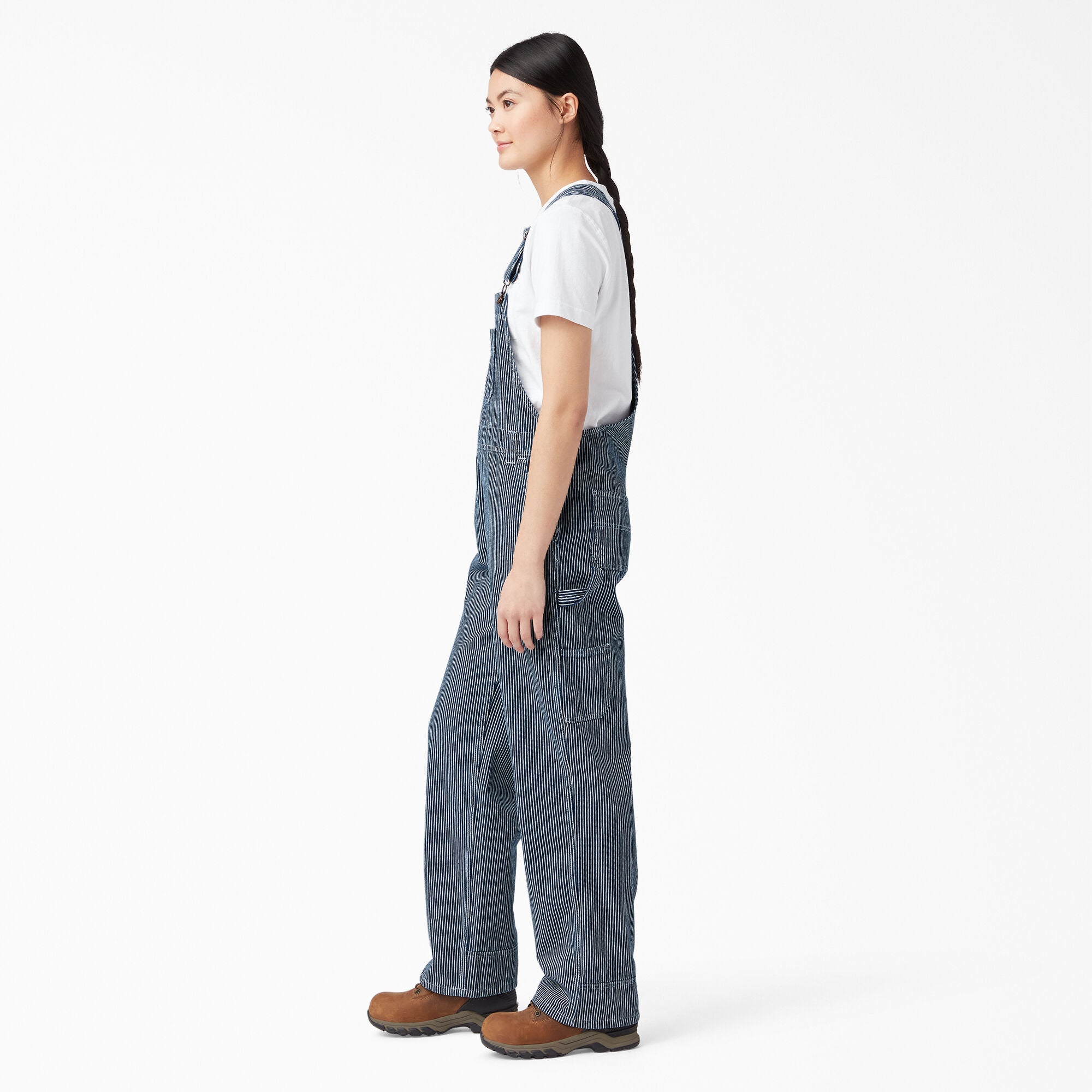Women's Relaxed Fit Bib Overalls - Image 3