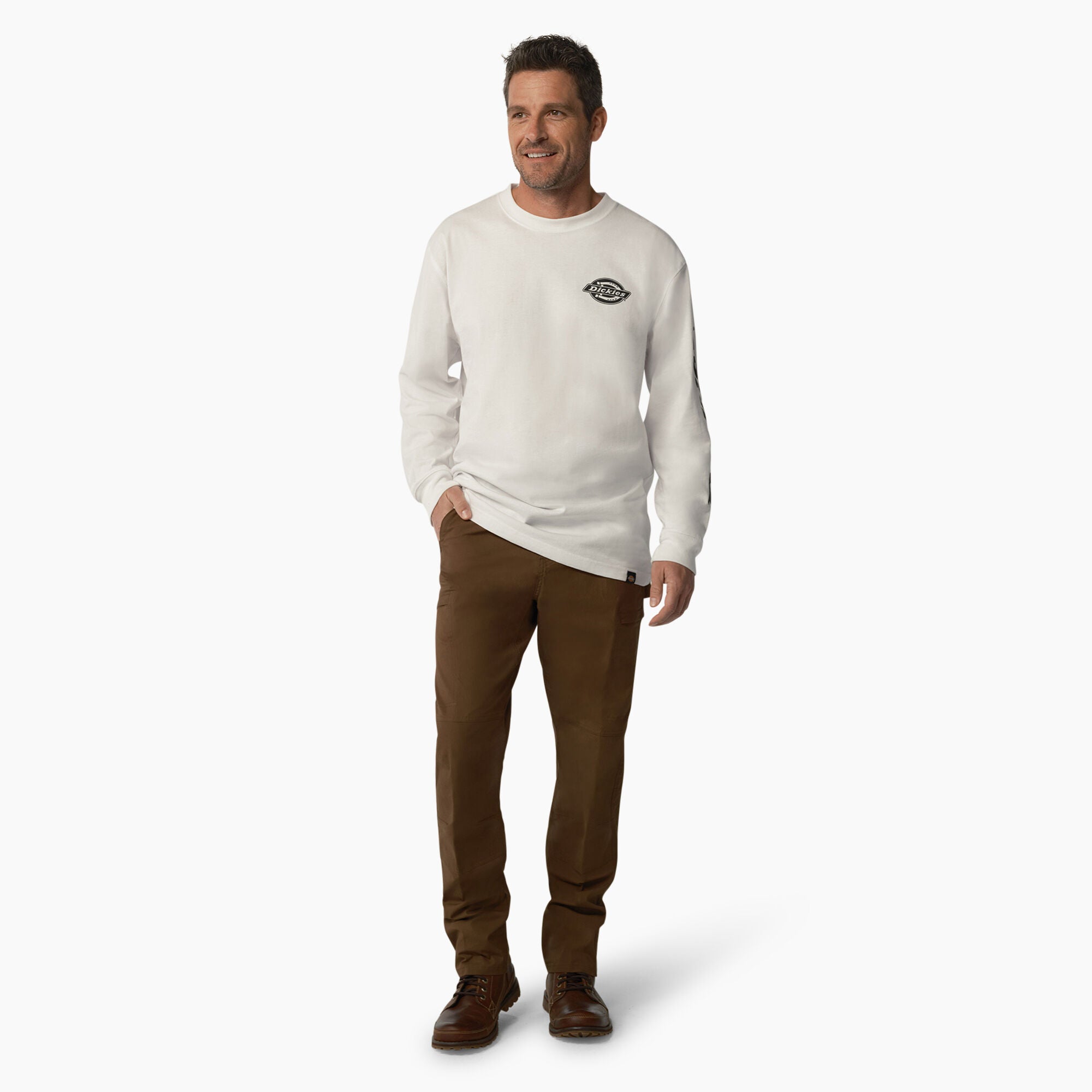 Long Sleeve Heavyweight Logo T-Shirt - Image 4