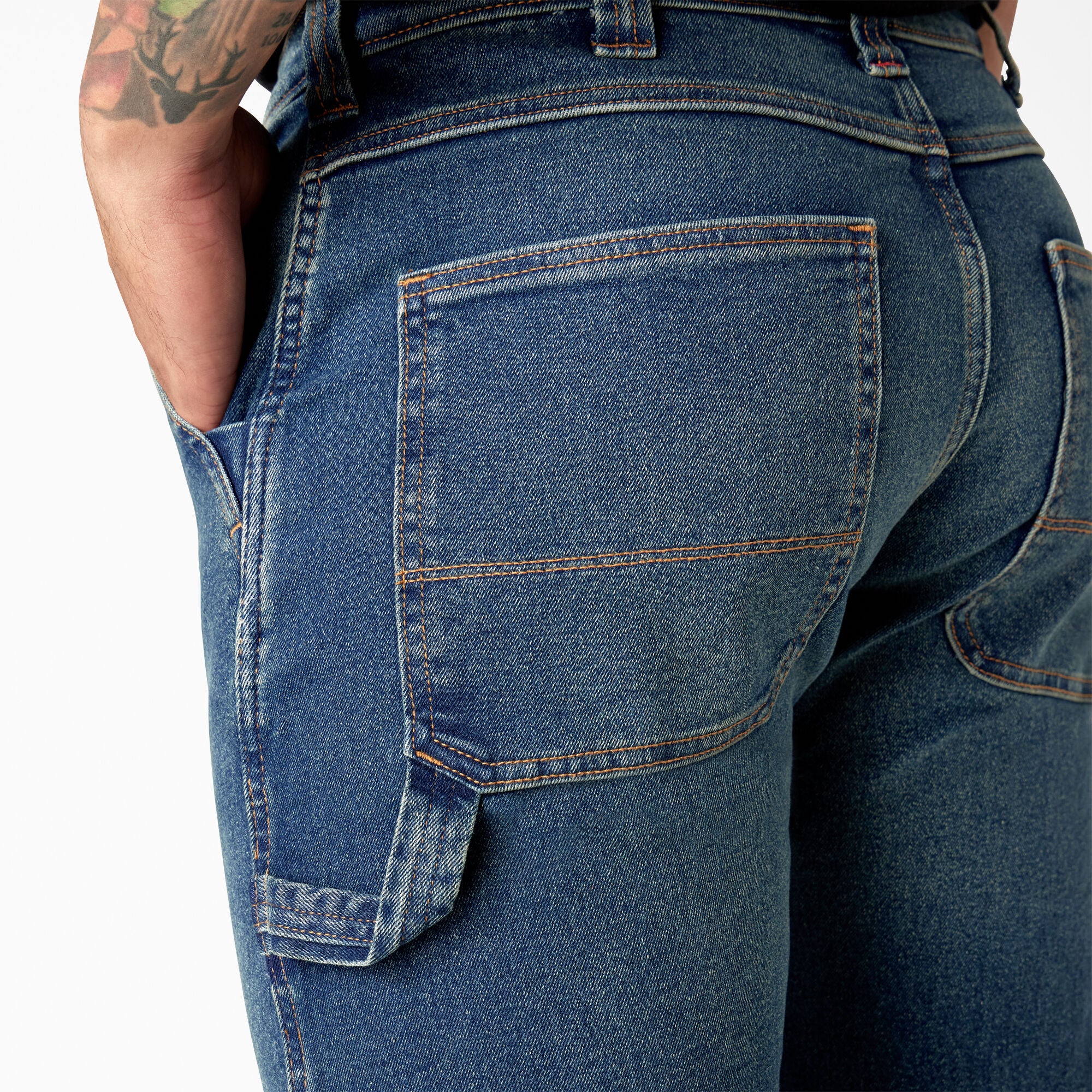 FLEX Relaxed Fit Double Knee Jeans - Image 6