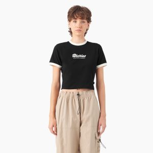 Women's Lewistown Cropped Ringer T-Shirt