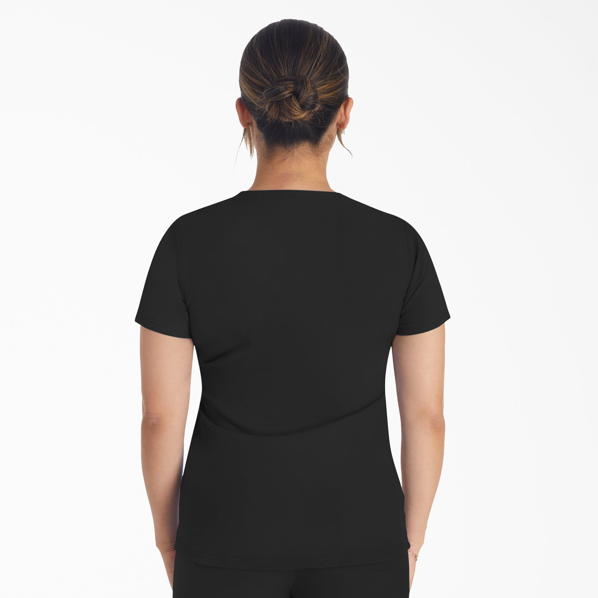 Women's EDS NXT Henley Scrub Top - Image 2