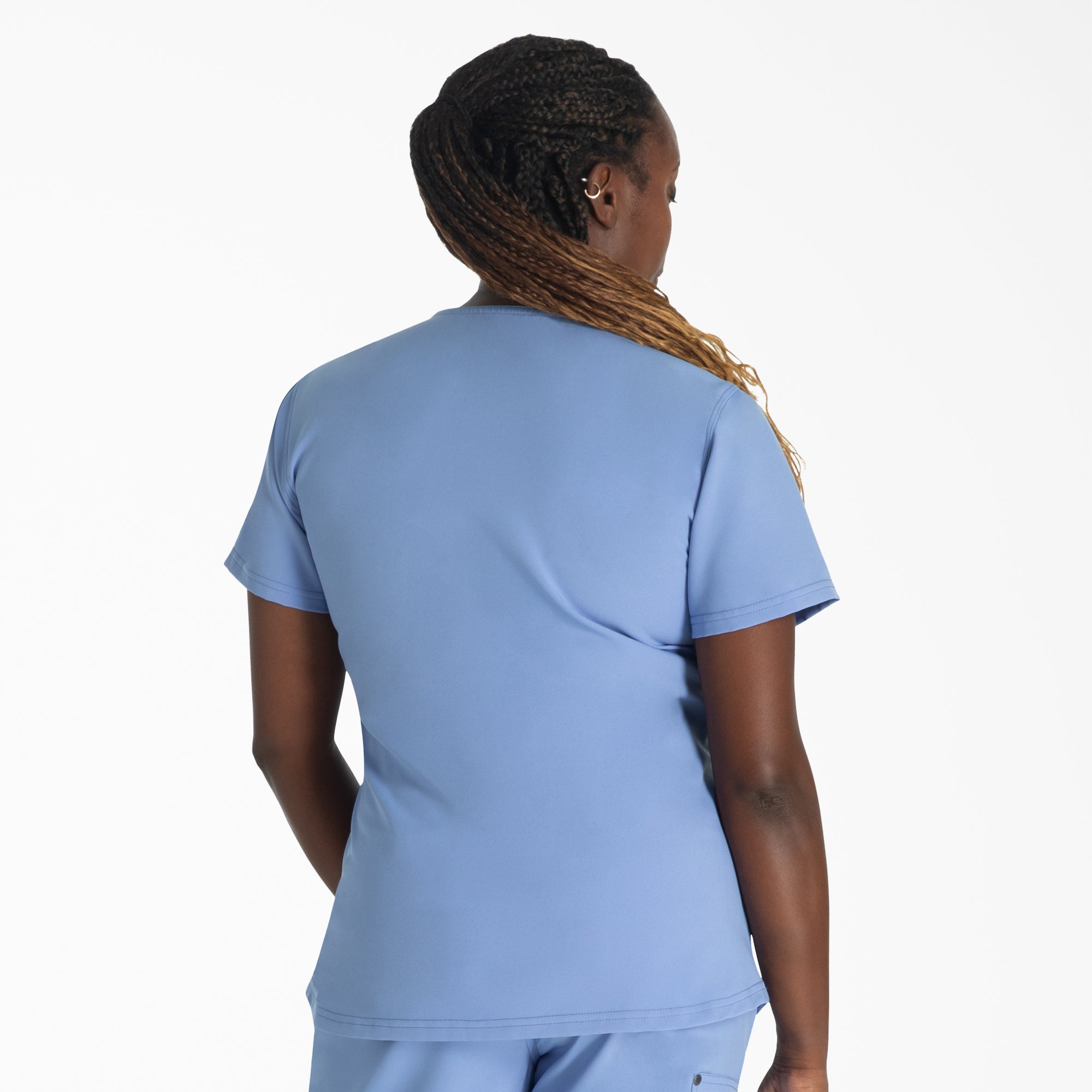 Women's EDS NXT Henley Scrub Top - Image 2
