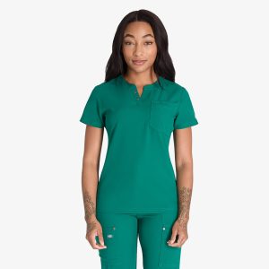 Women's EDS NXT Henley Scrub Top