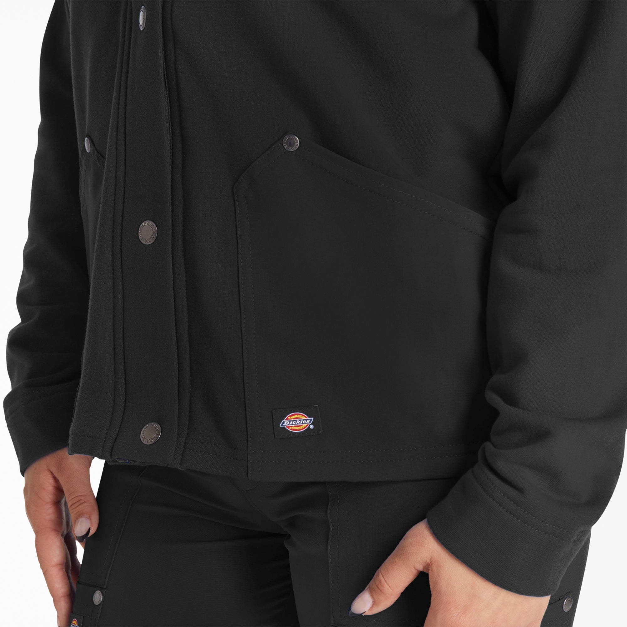 Women's EDS NXT Zip Front Scrub Jacket - Image 7