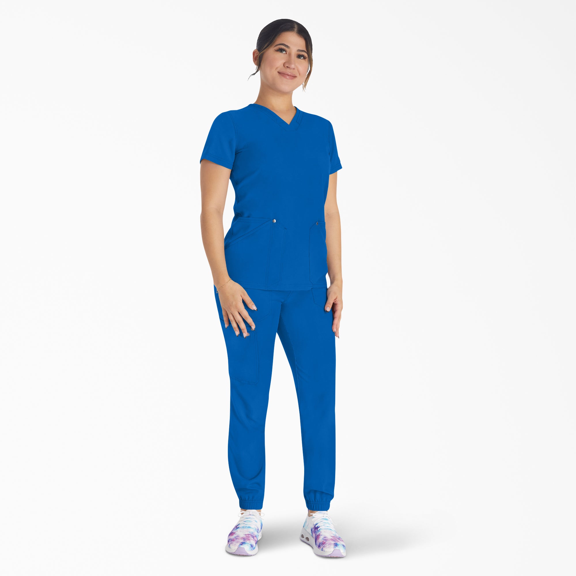 Women's EDS NXT V-Neck Scrub Top - Image 5