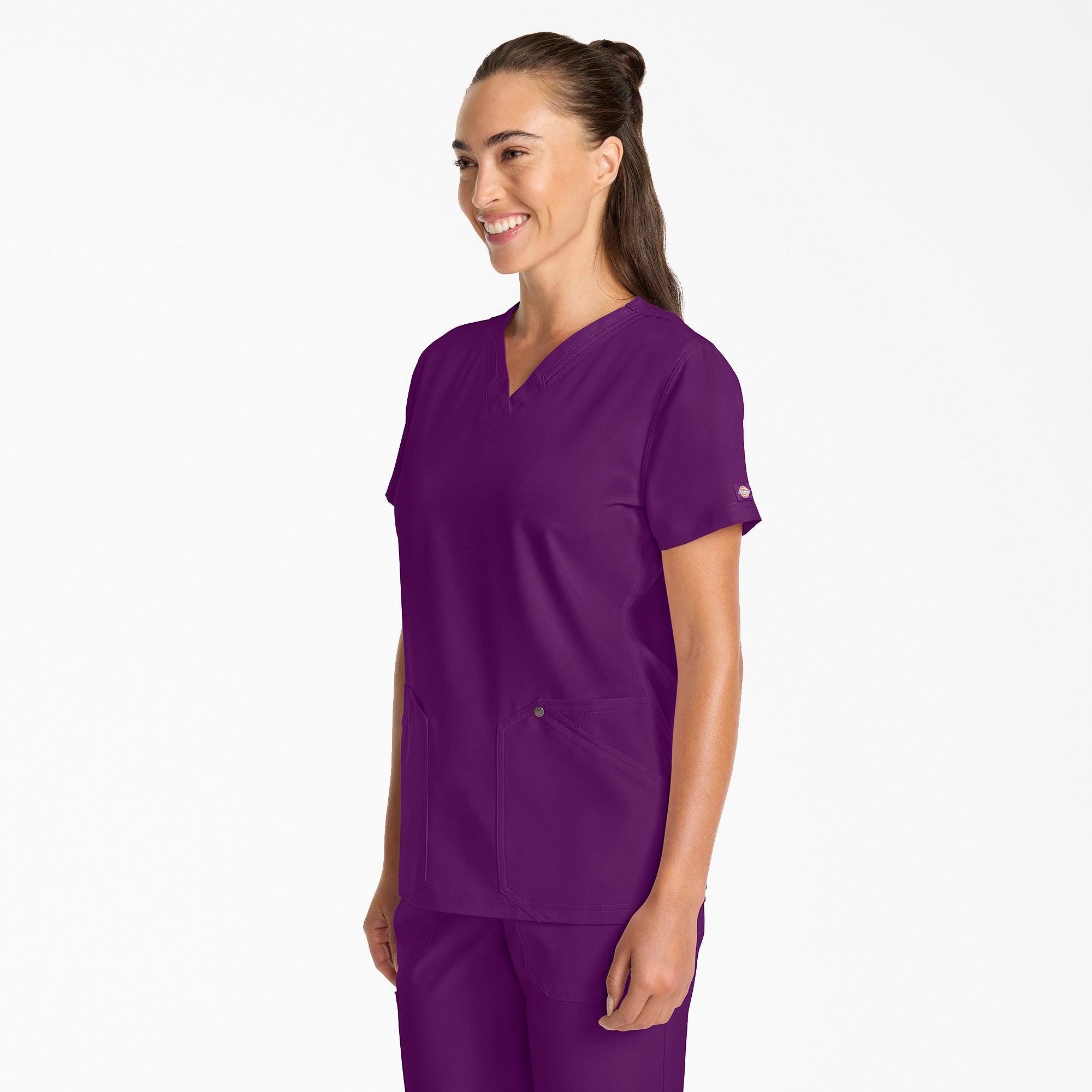 Women's EDS NXT V-Neck Scrub Top - Image 3