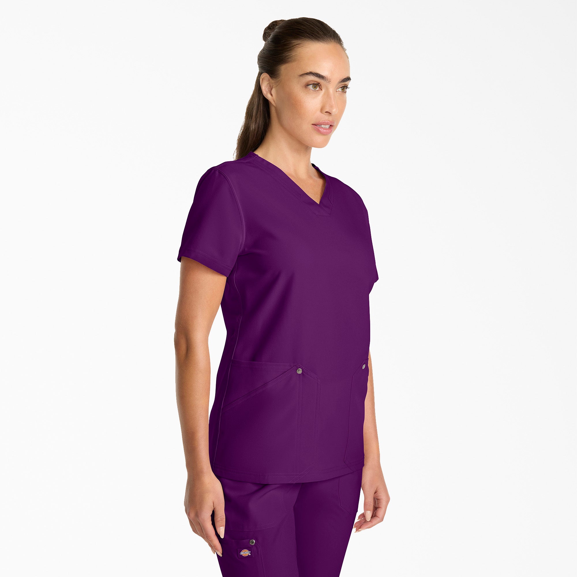 Women's EDS NXT V-Neck Scrub Top - Image 4
