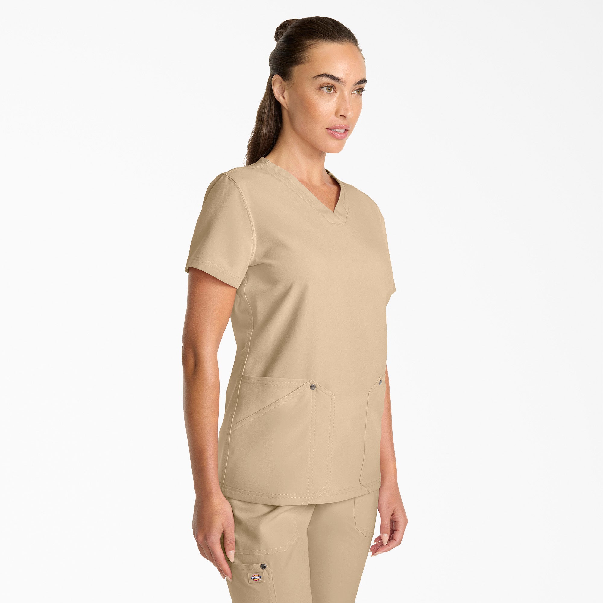 Women's EDS NXT V-Neck Scrub Top - Image 4