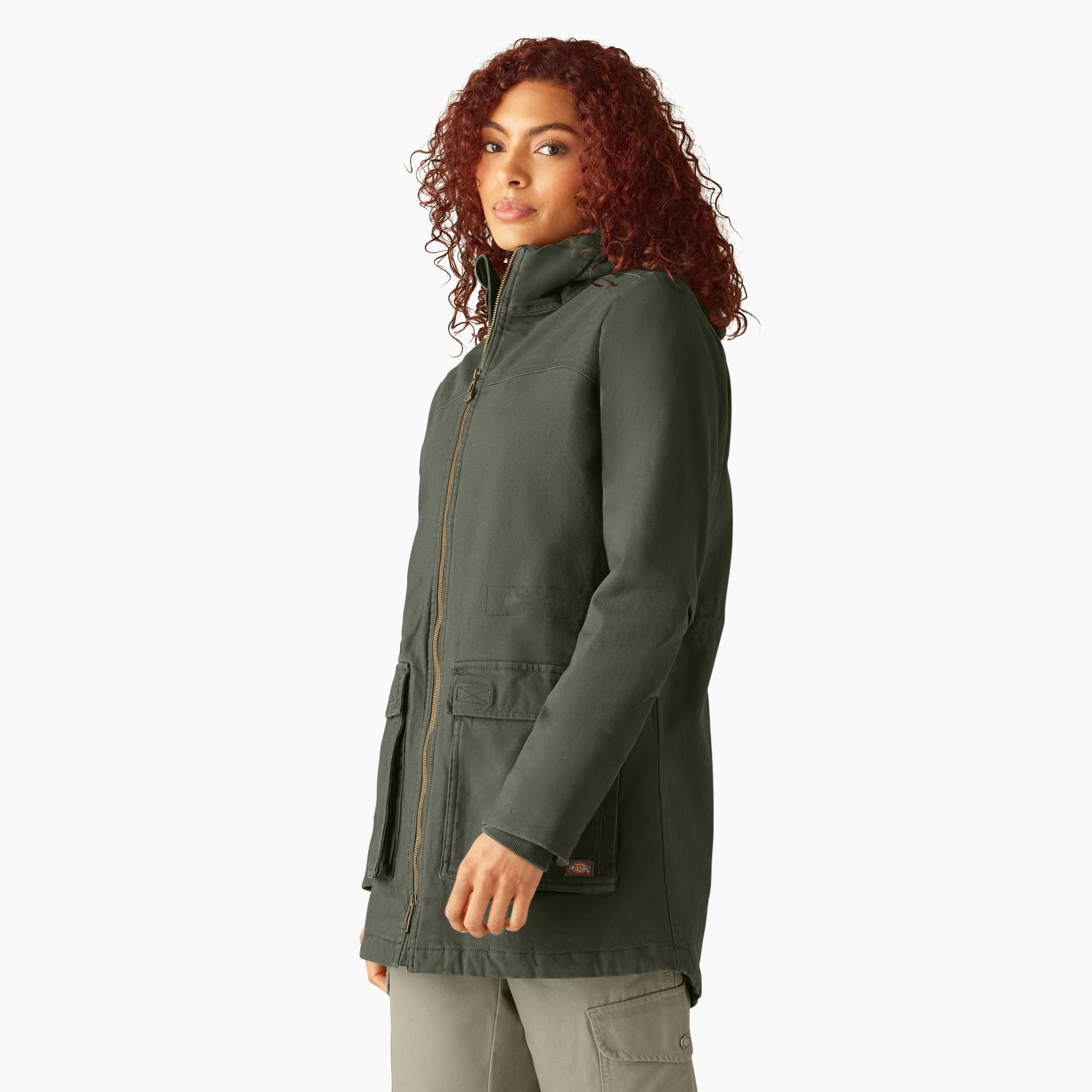 Women's Duck Canvas Parka - Image 3