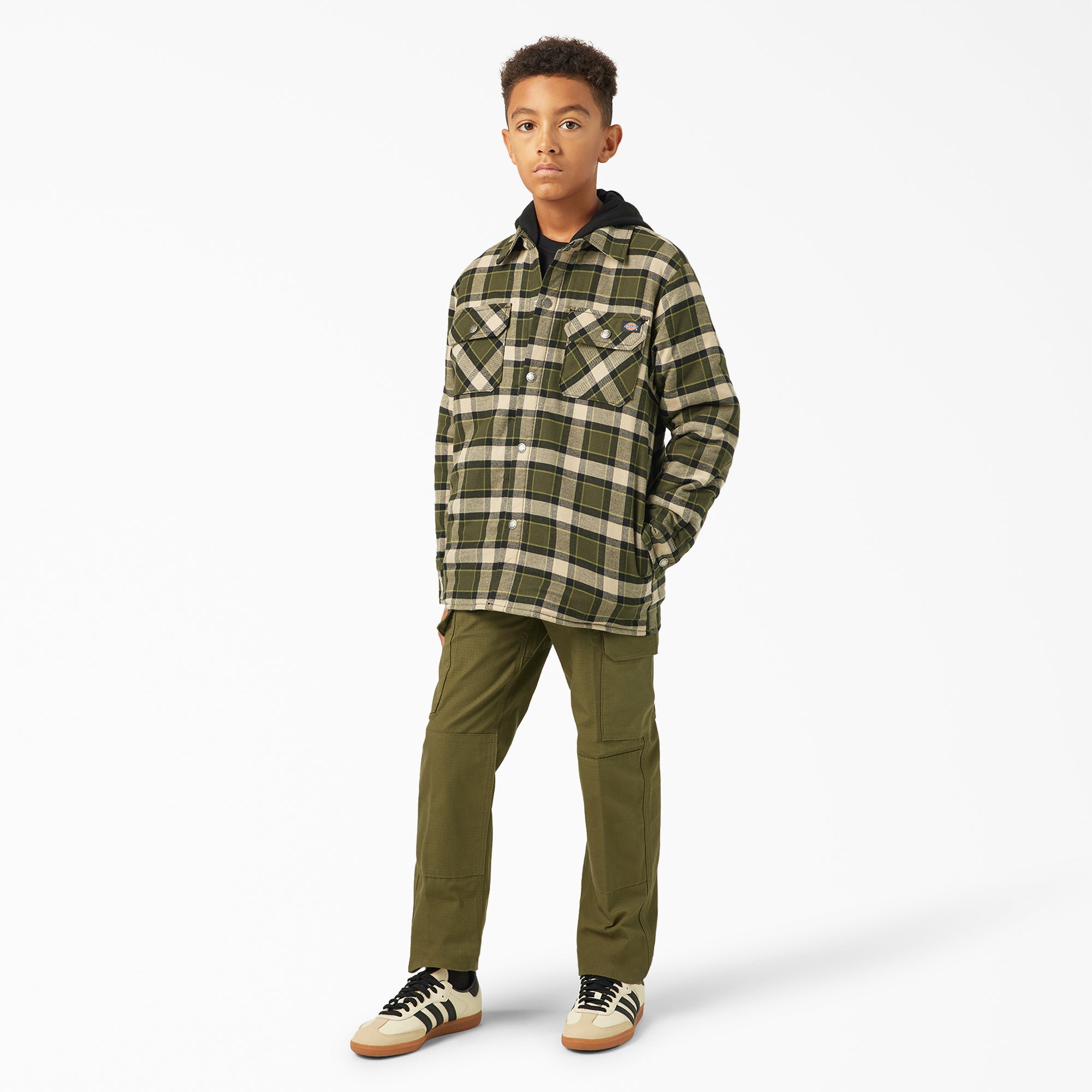 Boys' Flannel Shirt Jacket - Image 4