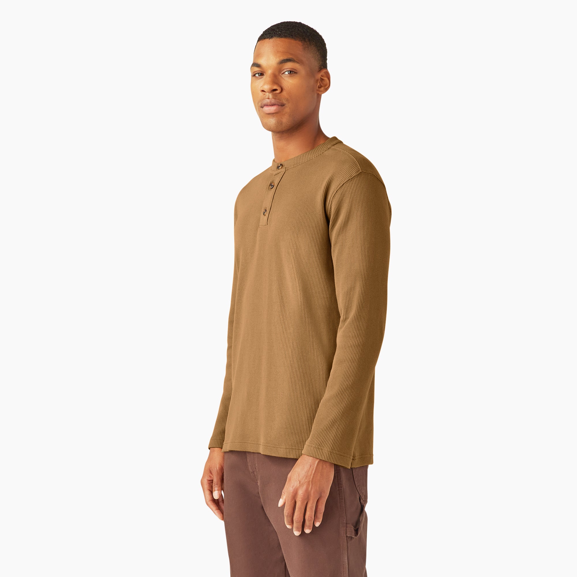 Henley Thermal Shirt - Image 3