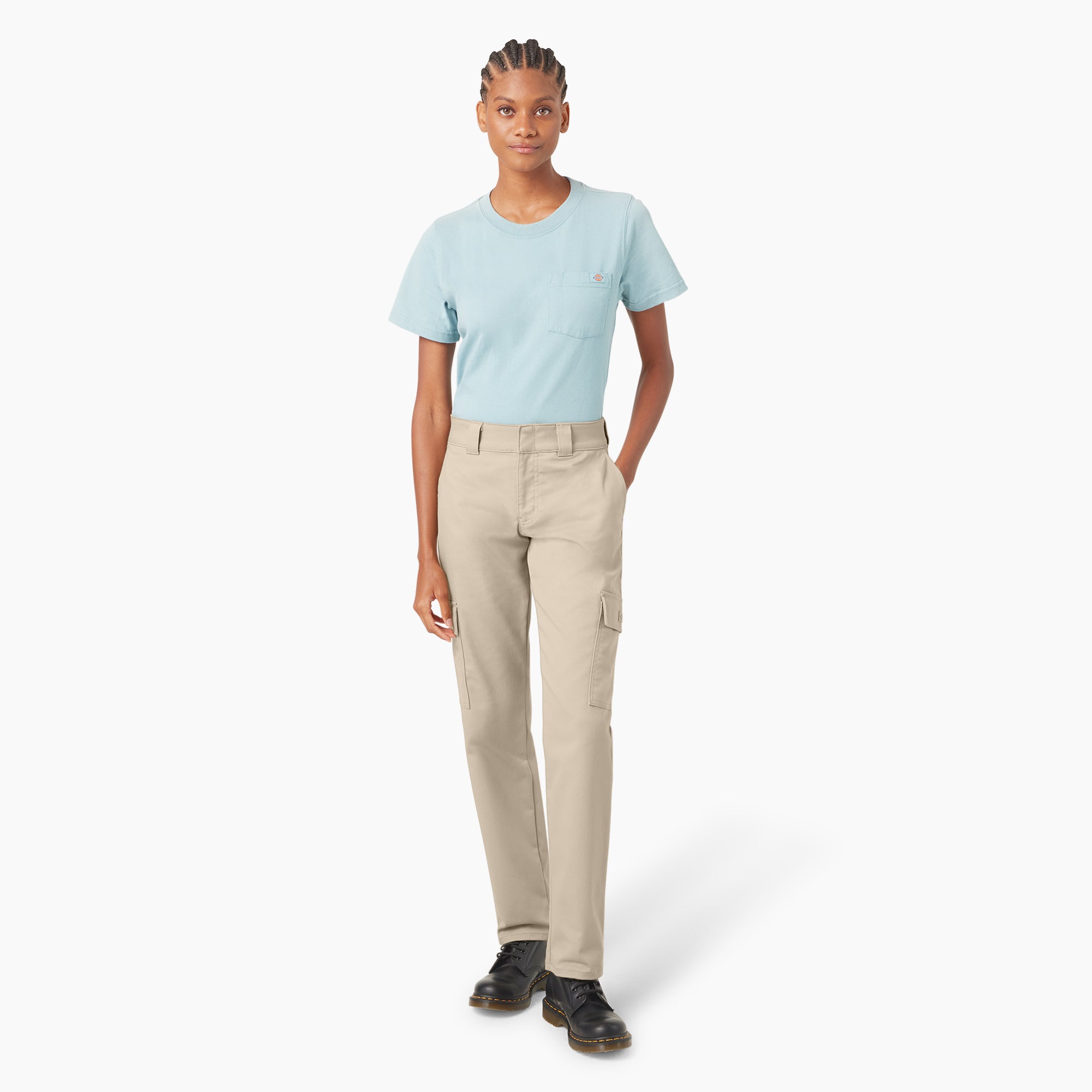 Women's Super Flex Straight Leg Cargo Pants - Image 4