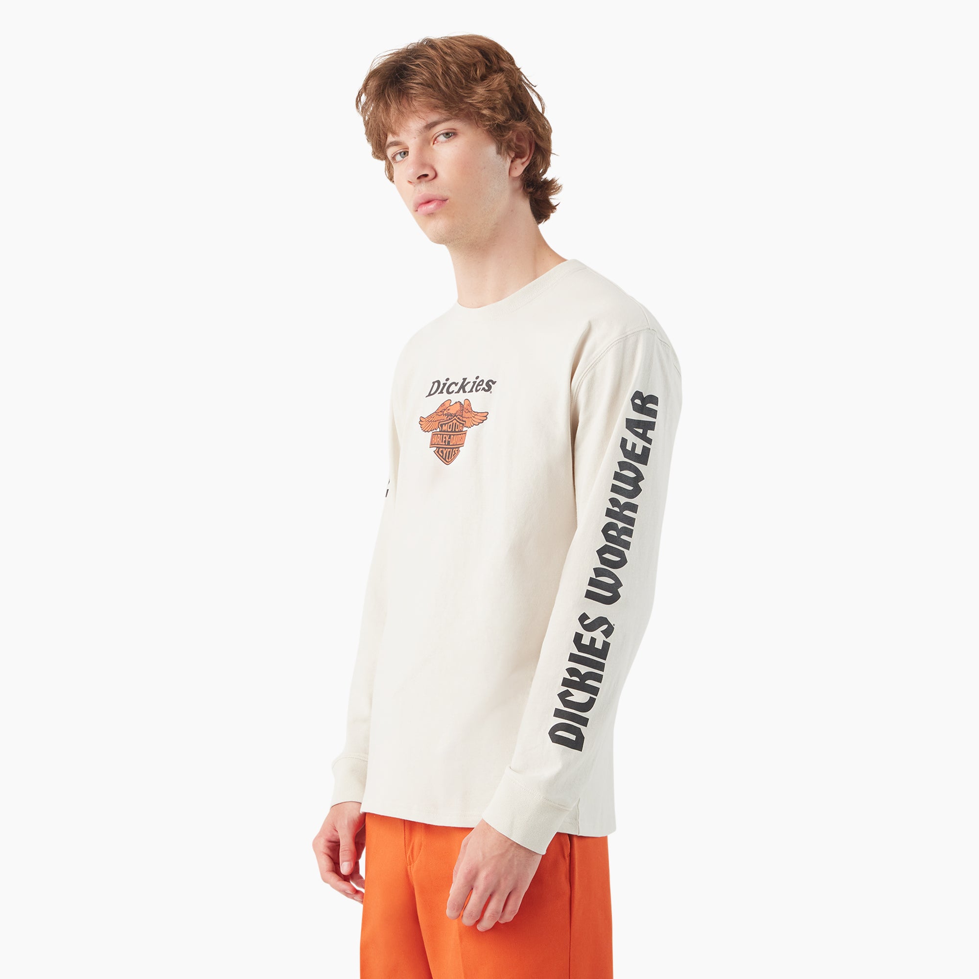 Dickies x Harley-Davidson Heavyweight Long Sleeve Eagle Tee - Image 3