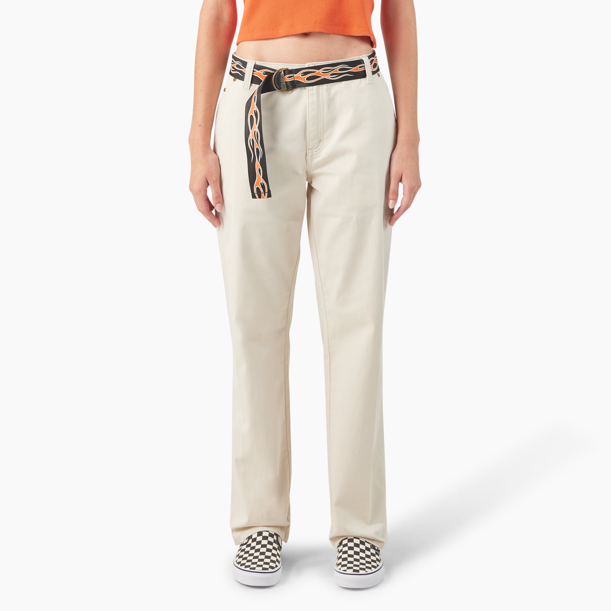 Dickies x Harley-Davidson Women's Carpenter Pants with Belt