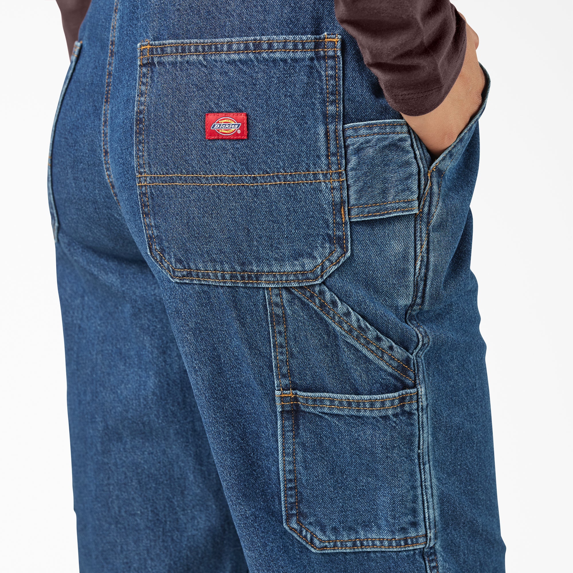 Women's Relaxed Fit Bib Overalls - Image 7