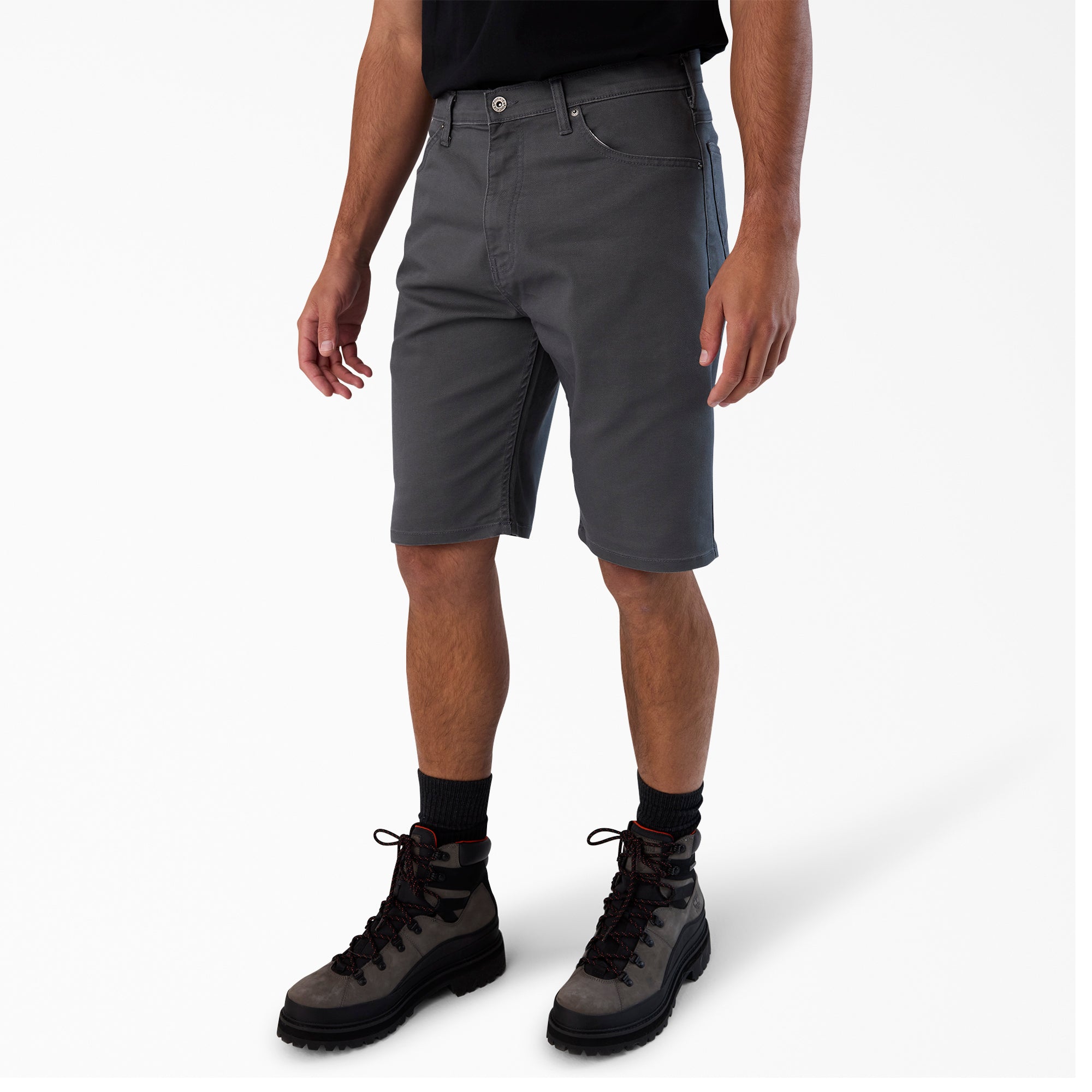 FLEX 5-Pocket Duck Canvas Shorts. 11 - Image 4