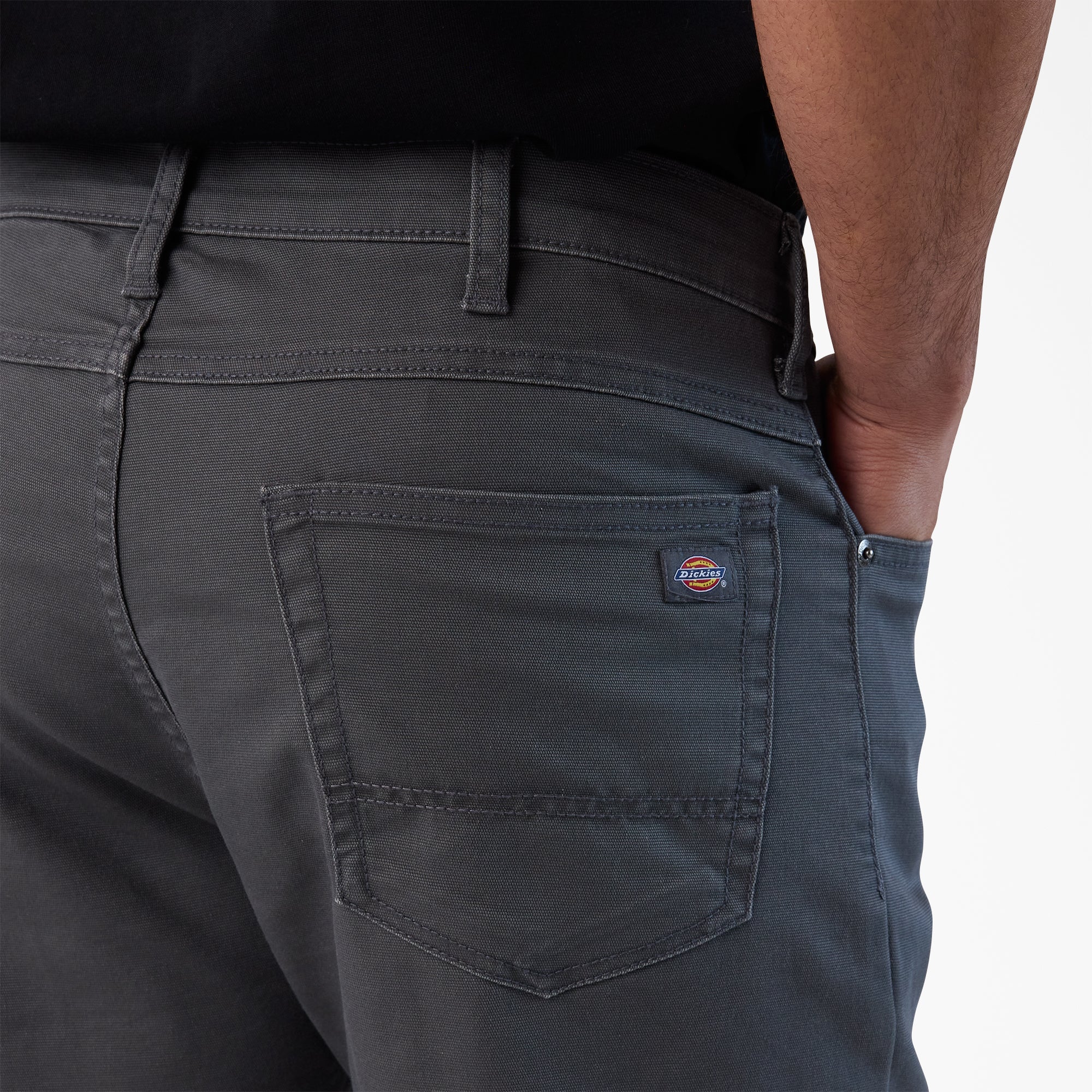 FLEX 5-Pocket Duck Canvas Shorts. 11 - Image 5