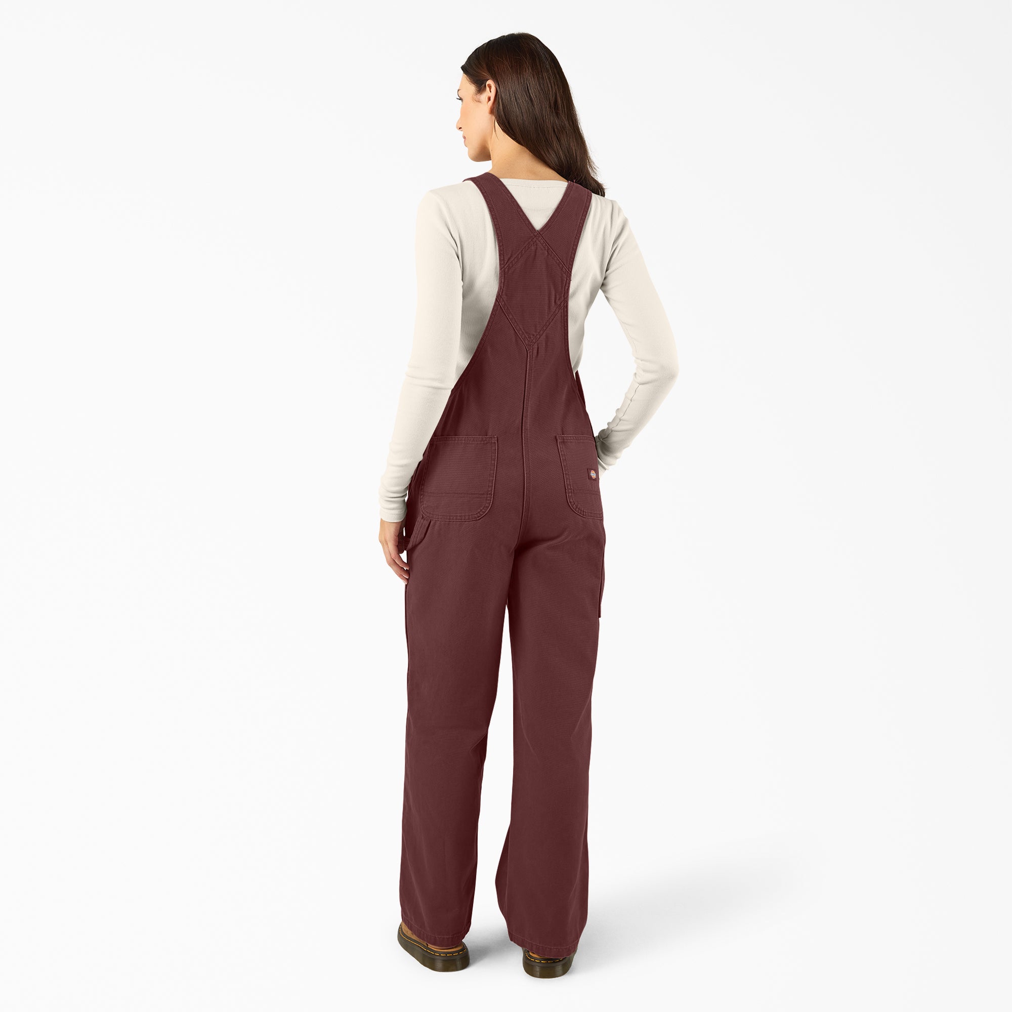 Women's Canvas Bib Overalls - Image 2