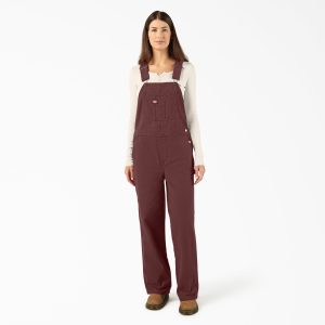 Women's Canvas Bib Overalls