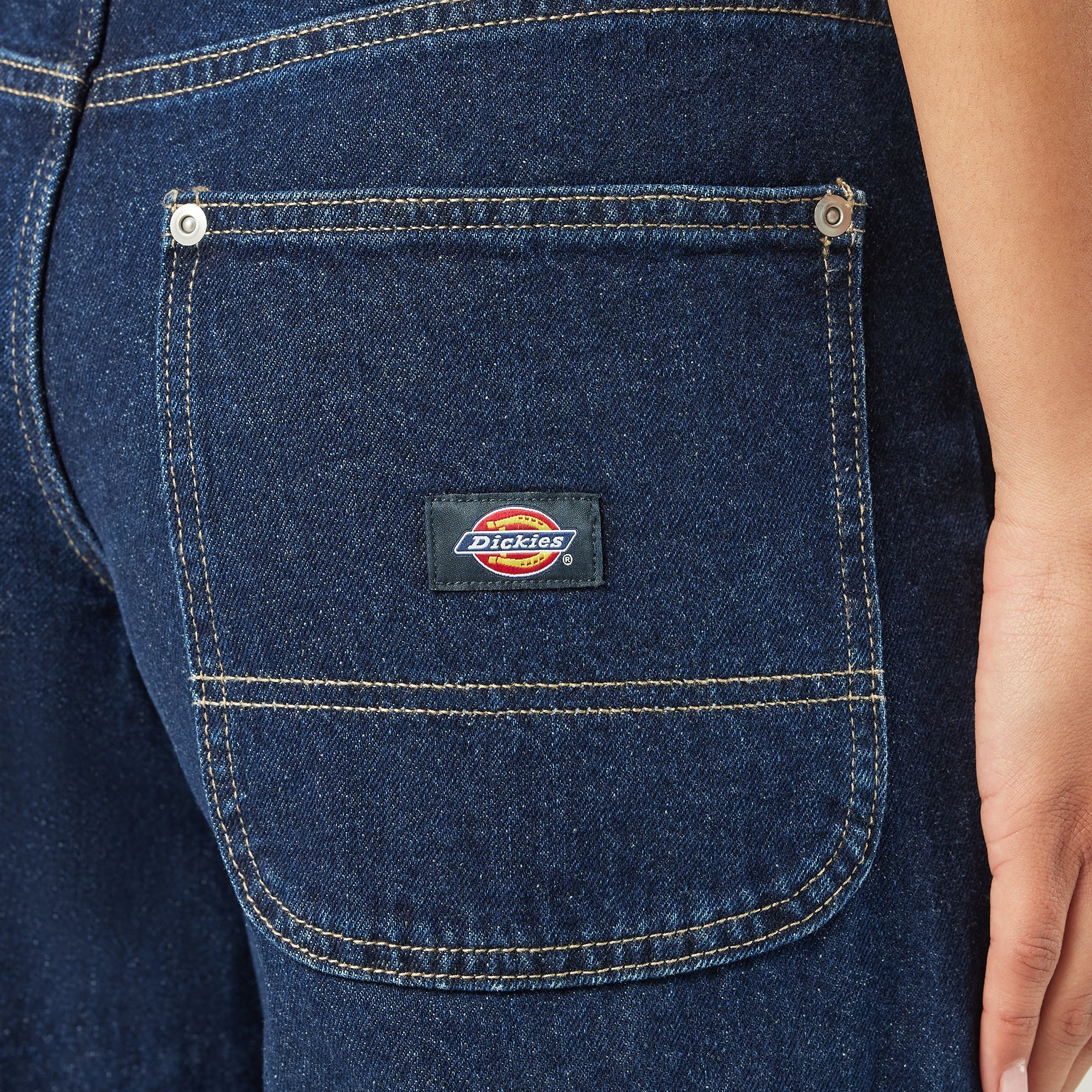 Women's Mechanic Loose Fit Jeans - Image 6