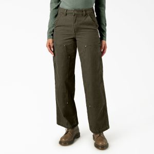 Women's Double Knee Canvas Pants