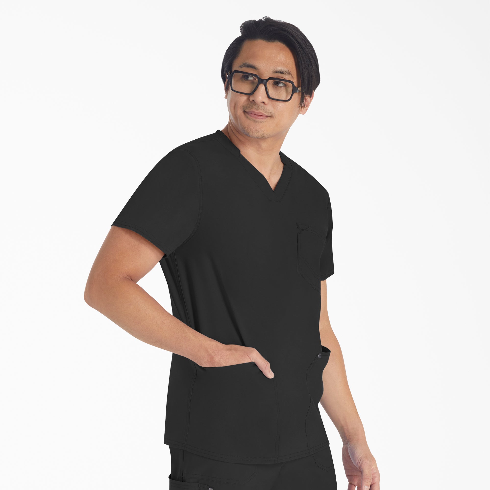 Men's EDS NXT V-Neck Scrub Top - Image 4