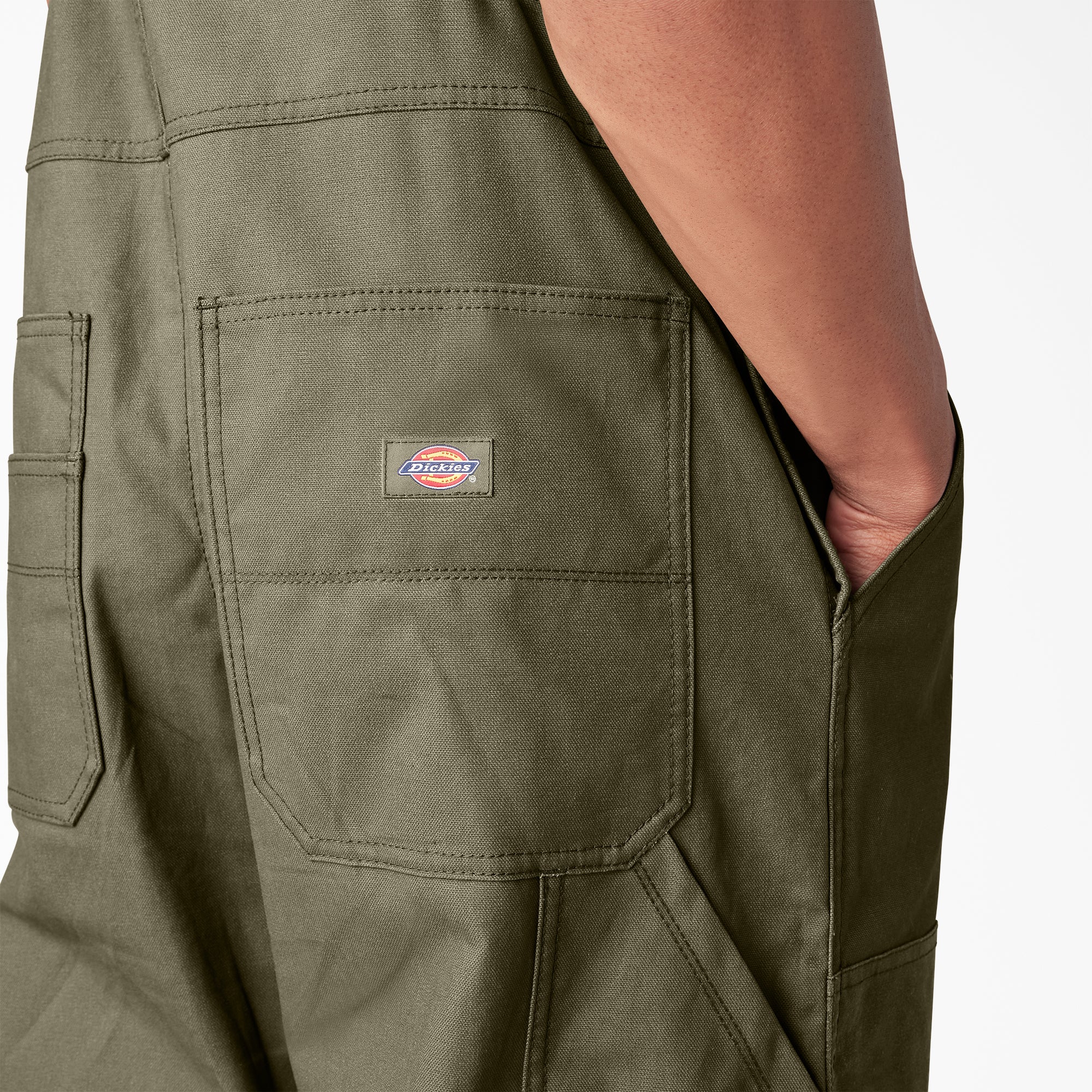 Waxed Canvas Double Front Bib Overalls - Image 6
