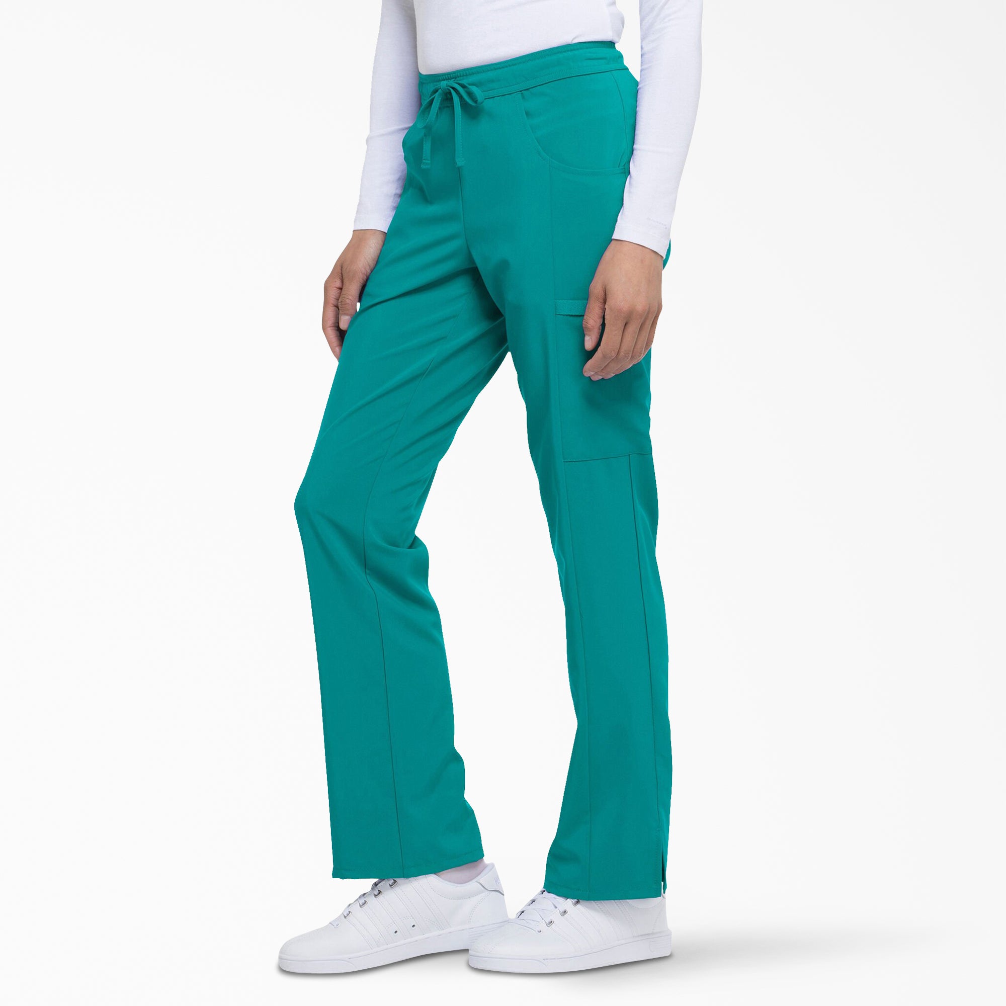 Women's EDS Essentials Drawstring Scrub Pants - Image 3