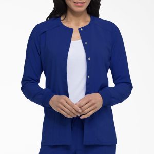 Women's EDS Essentials Snap Front Scrub Jacket