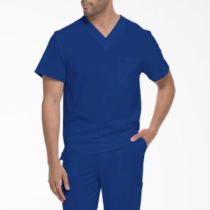 Men's EDS Essentials Tuckable V-Neck Scrub Top