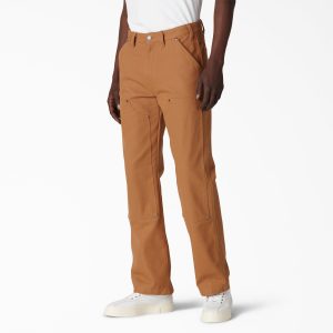 Relaxed Fit Double Knee Duck Pants