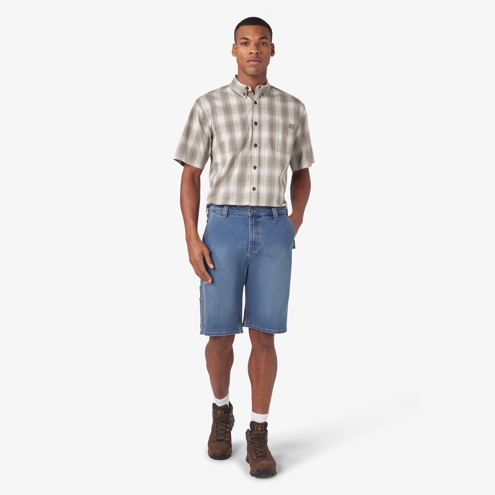 Denim Utility Shorts. 11 - Image 5