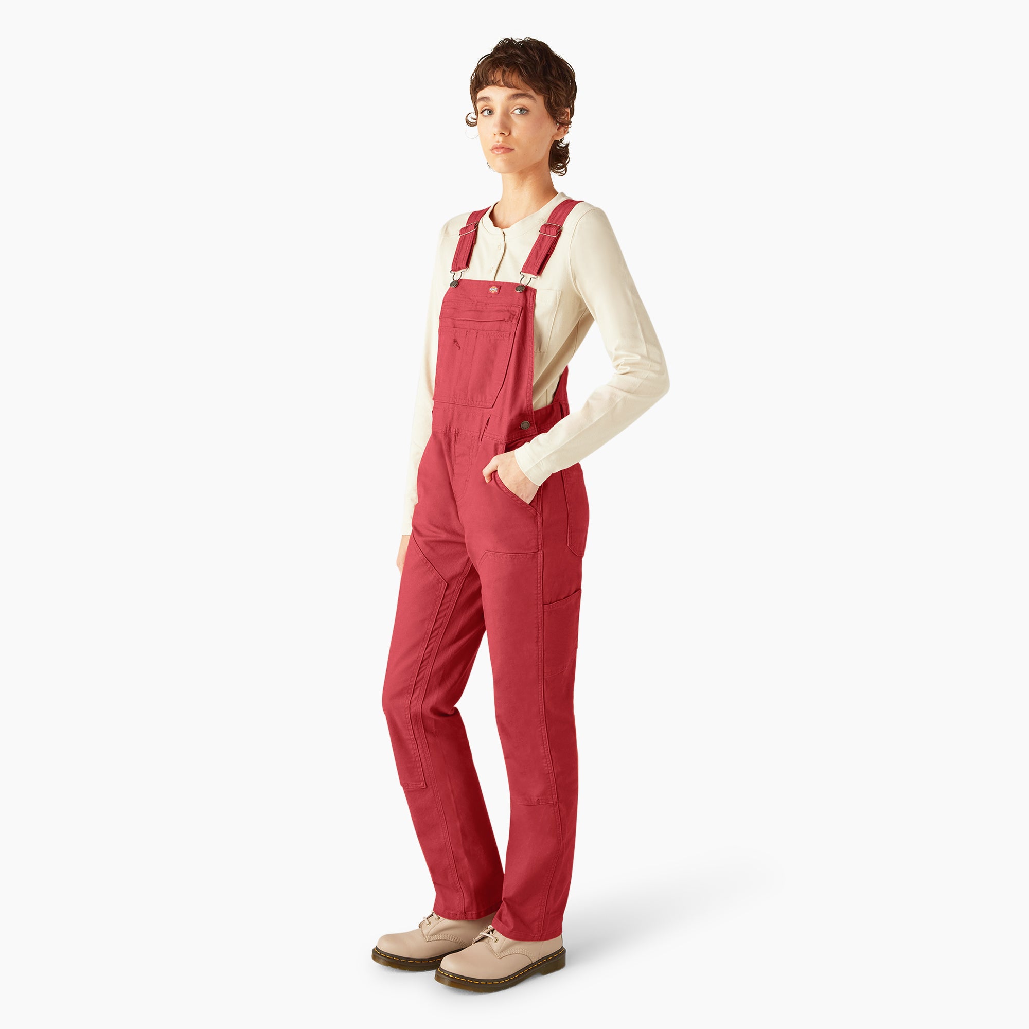 Women's Double Front Bib Overalls - Image 3